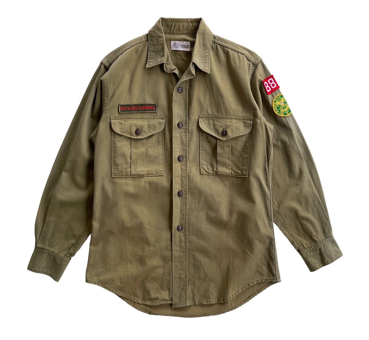 Vintage Vintage 60s Boy Scouts America Official Sanforized Shirt Size US S / EU 44-46 / 1 - 3 Thumbnail