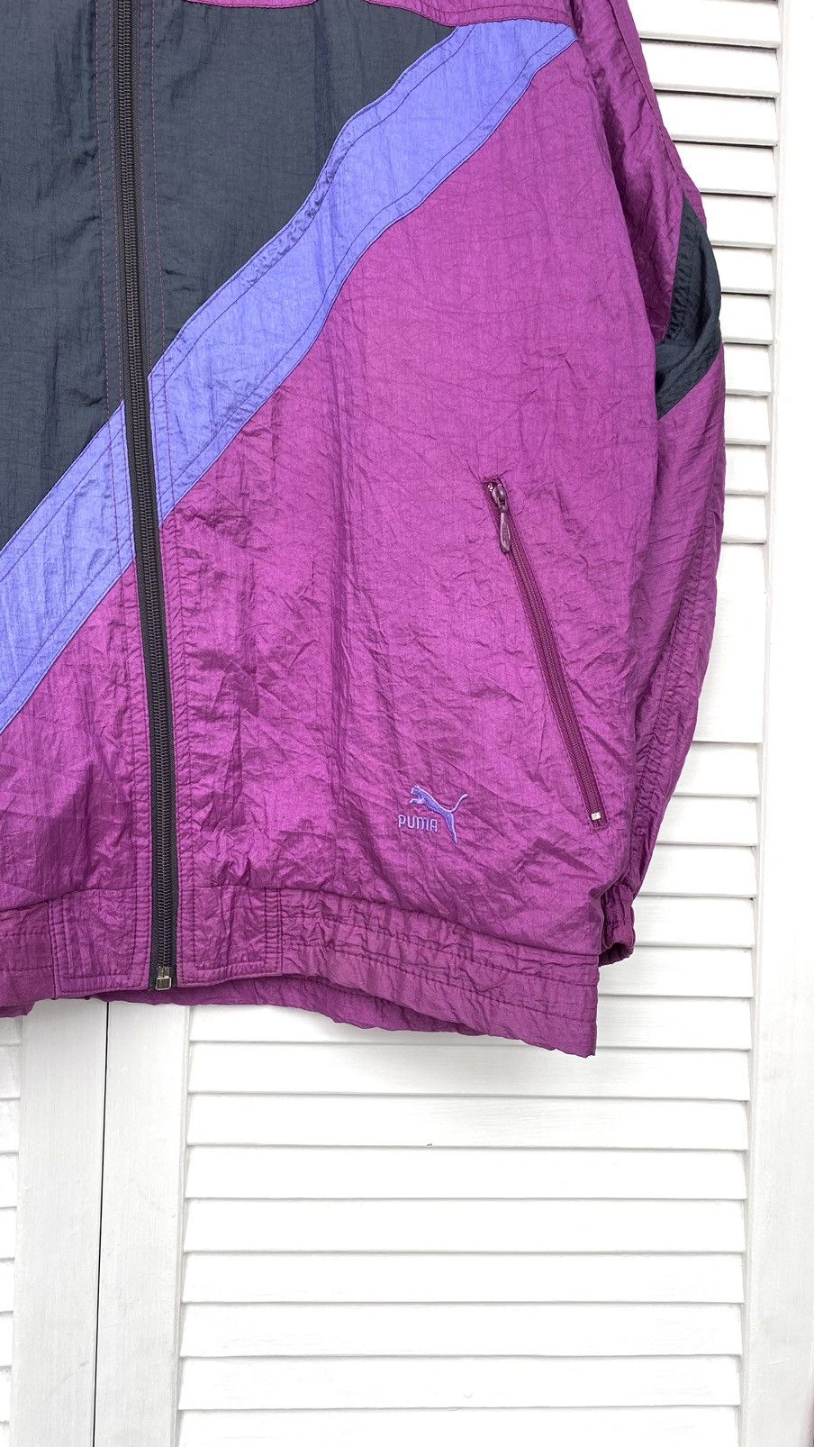 Puma × Vintage Vintage Puma Track Retro Jacket 90s 80s Size US L / EU 52-54 / 3 - 10 Thumbnail