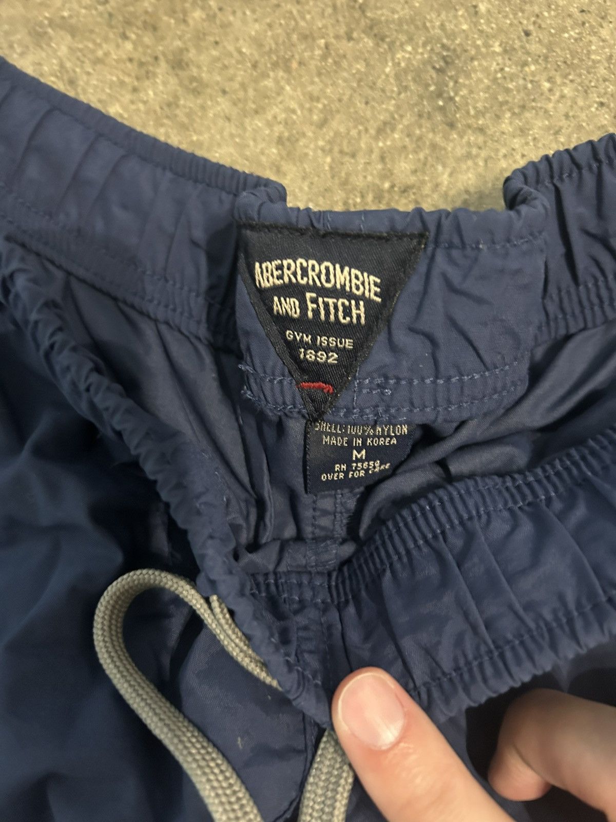 Abercrombie & Fitch Abercrombie & Fitch Blue Baggy Track pants Size US 32 / EU 48 - 2 Thumbnail