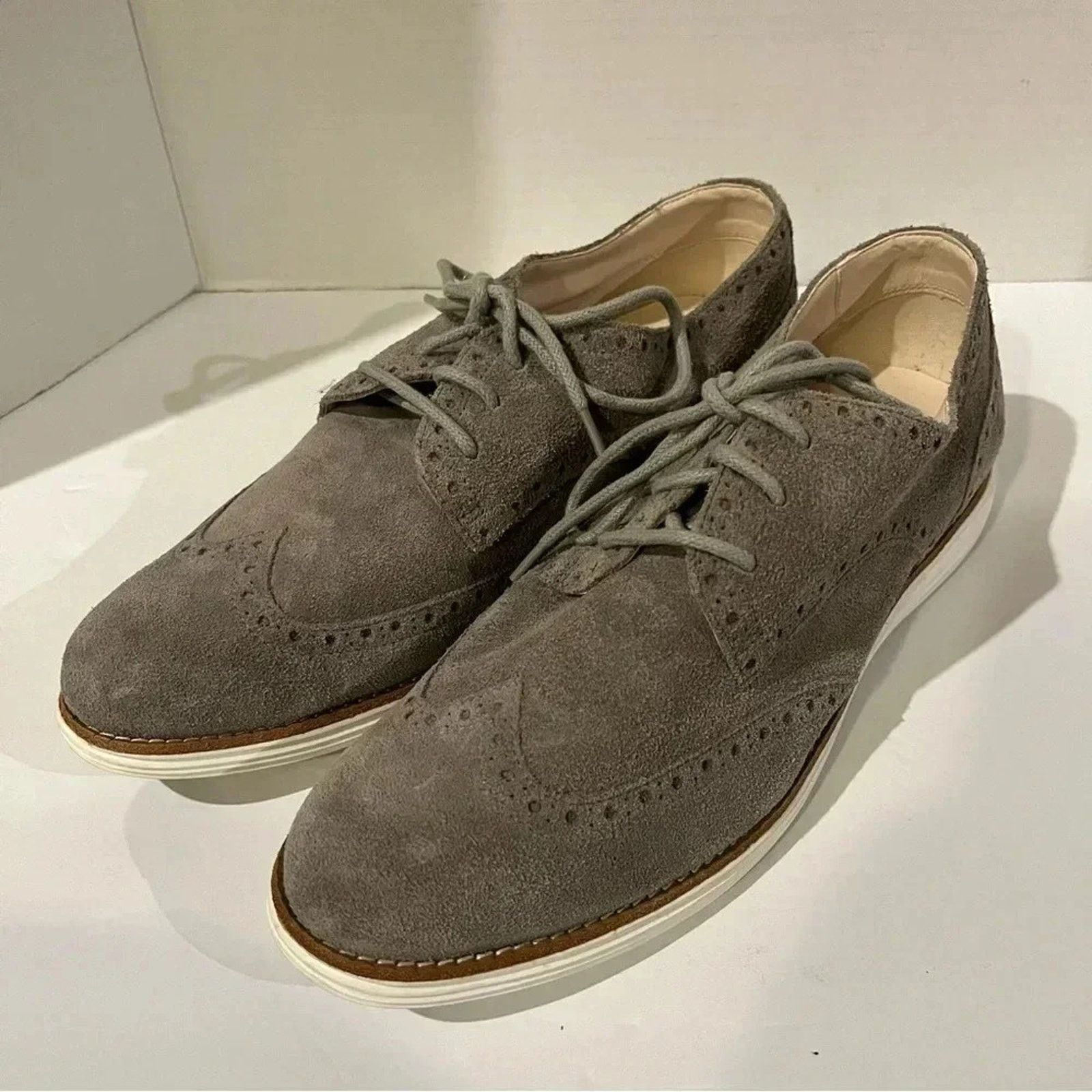 Cole Haan Cole Haan Womens Lunargrand Wingtip II Oxford Flats Sz 9 Size US 9 / IT 39 - 1 Thumbnail