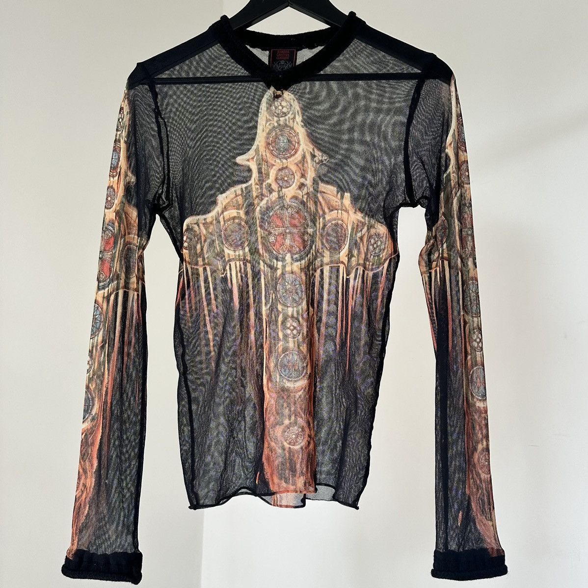 Jean Paul Gaultier Jean Paul Gaultier FW 1997 Cathedral Mesh Top Size ONE SIZE - 1 Thumbnail