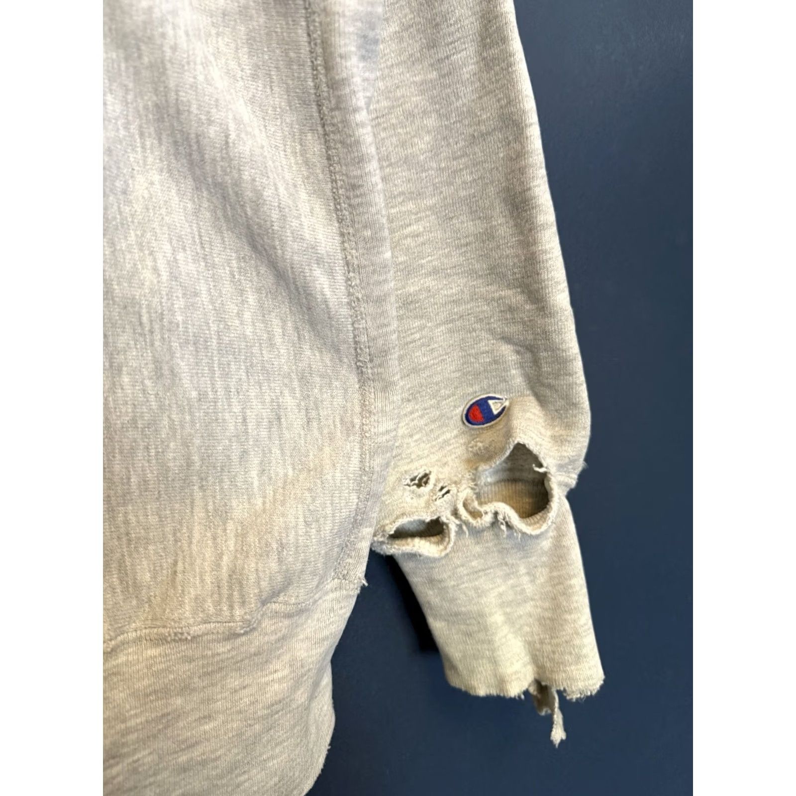 Champion VINTAGE Champion Reverse Weave Sweatshirt Mens L Gray 90s Pullover Reversible Wheaton College Size US L / EU 52-54 / 3 - 4 Thumbnail