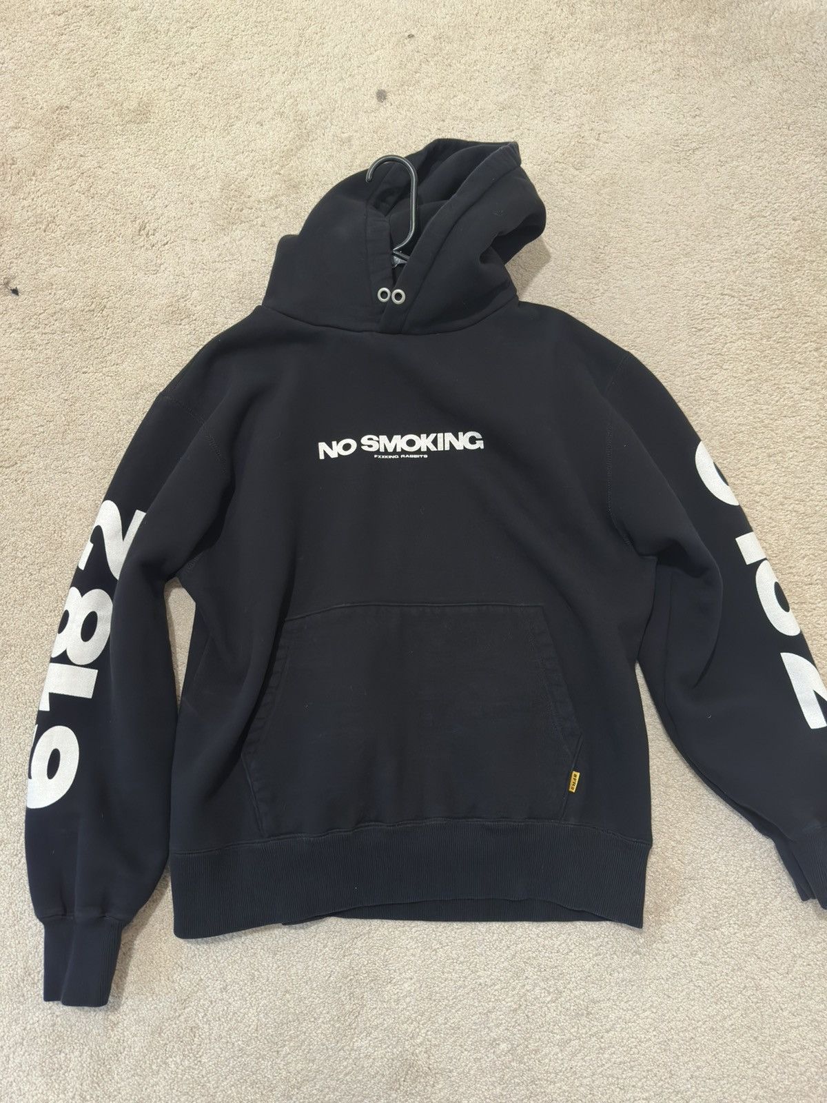 Champion × FR2 FR2 x Champion Smoking Kills Box Logo Hoodie | Grailed