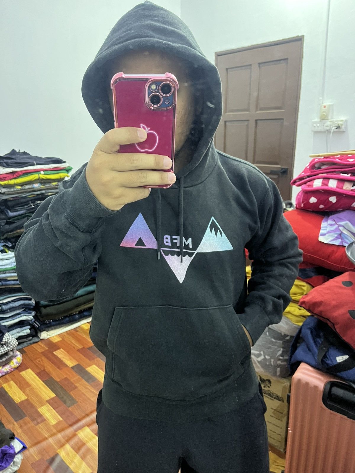 Japanese Brand MFB Miyaco Fishing Boy Gradient Logo Hoodie M Size US M / EU 48-50 / 2 - 10 Thumbnail