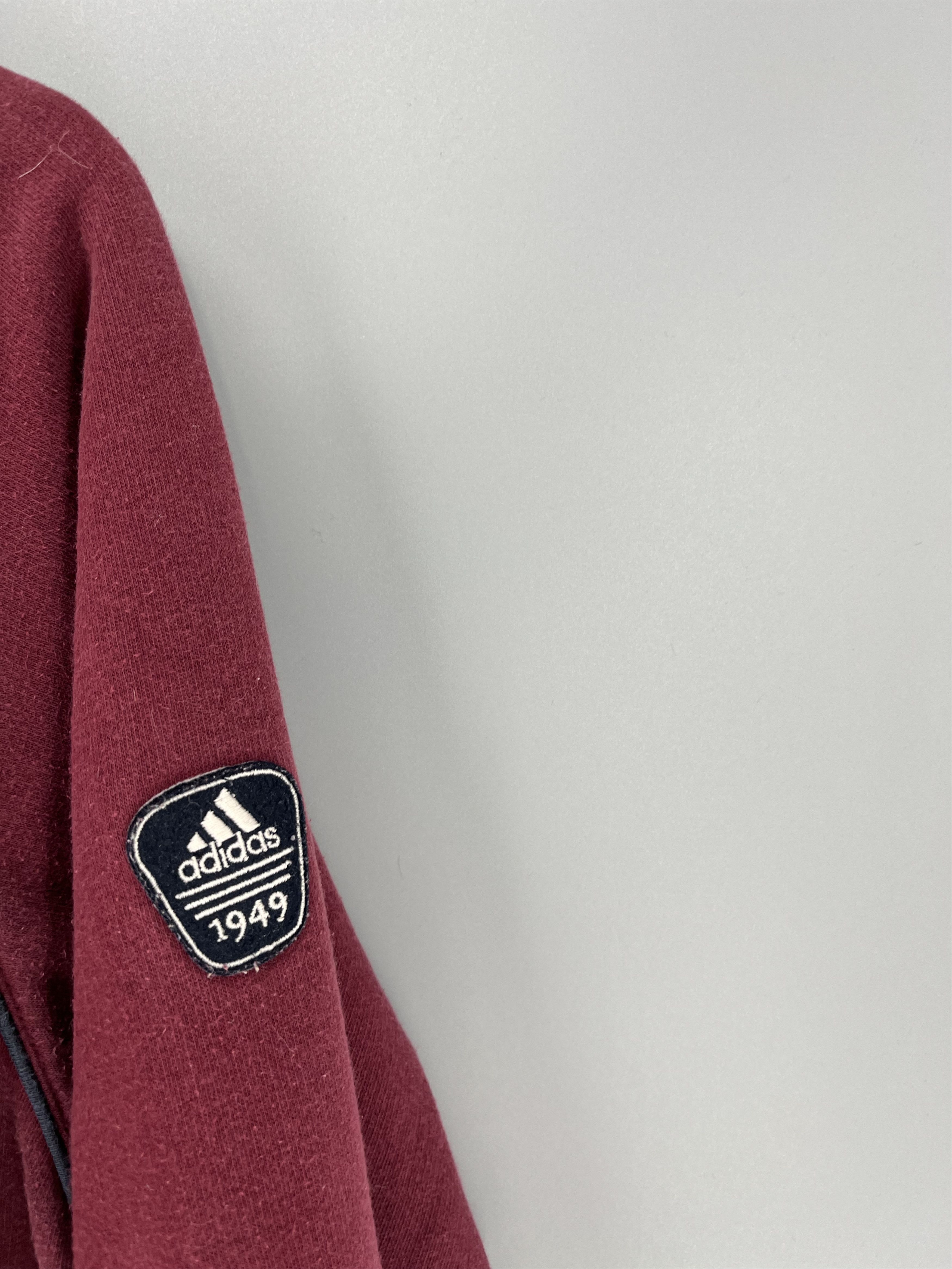 Adidas Vintage Adidas Embroidery Logos Pullover Hooded Sweatshirt Size US S / EU 44-46 / 1 - 6 Thumbnail