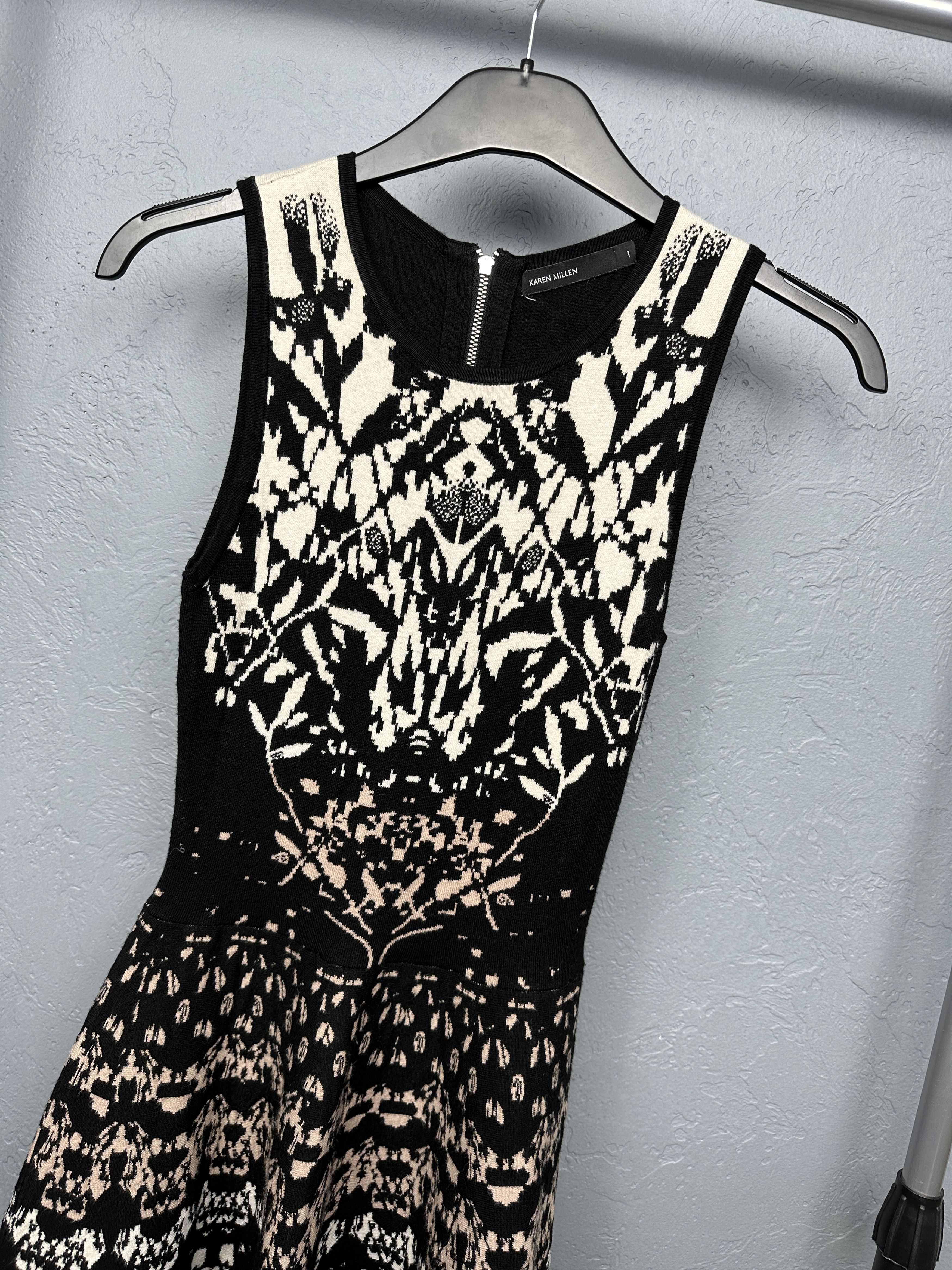 Karen Millen Karen Millen Womens Viscose Dress Size S / US 4 / IT 40 - 2 Thumbnail