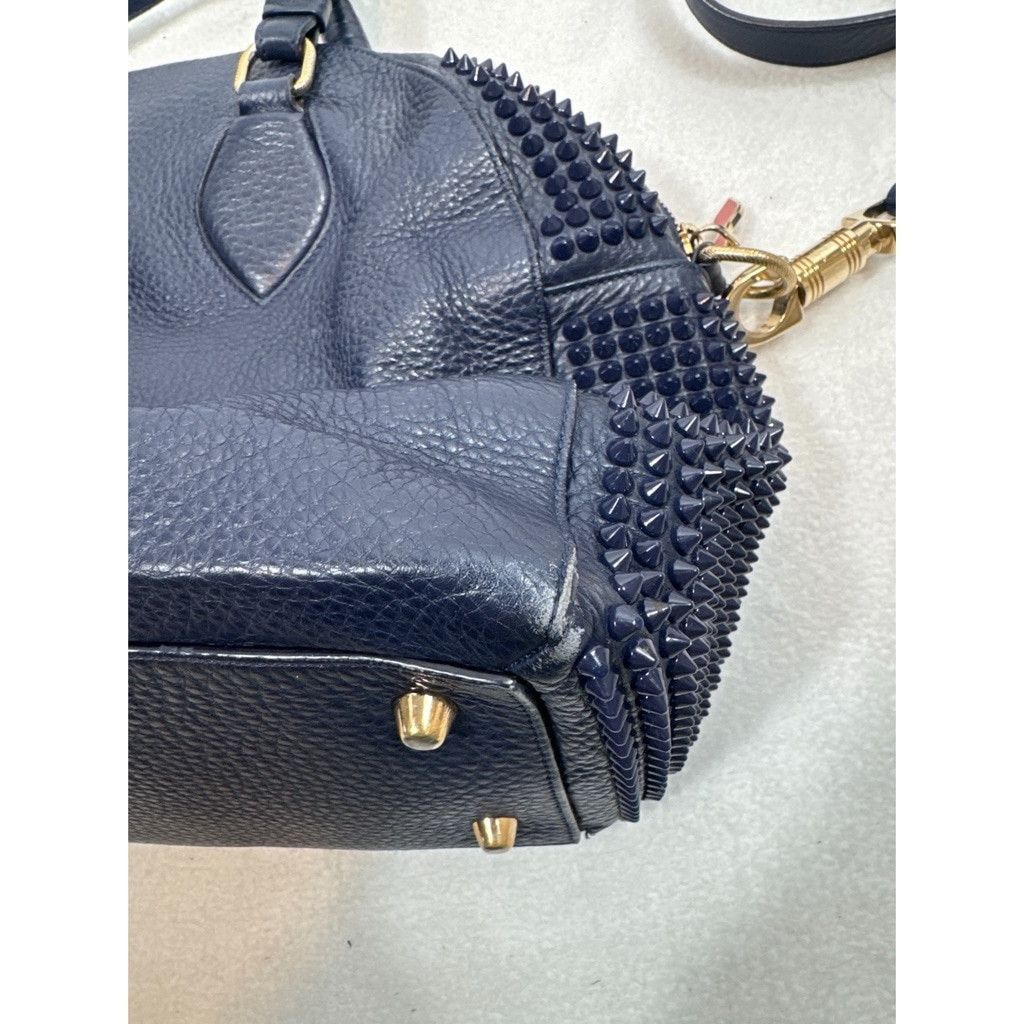 Christian Louboutin Christian Louboutin Panettone Crossbody Shoulder Bag – Blue Size ONE SIZE - 11 Thumbnail