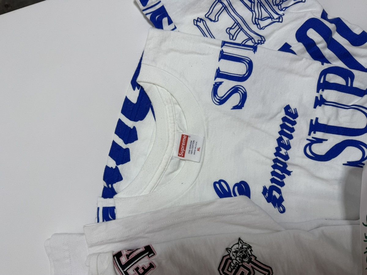 Supreme University S/S Top Tee & Supreme Multi Logo T Size US XL / EU 56 / 4 - 2 Thumbnail