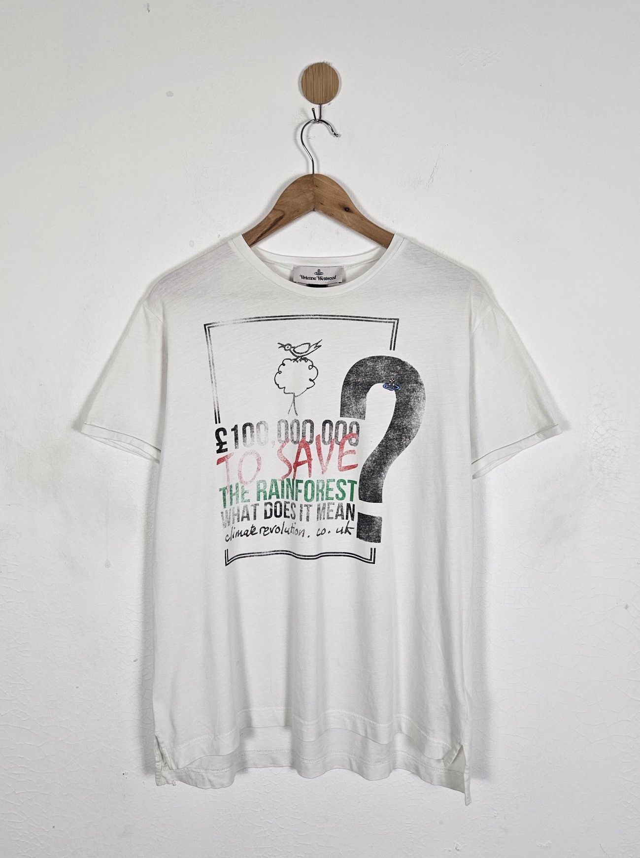 Vivienne Westwood Vivienne Westwood Save the Rainforest shirt Size US XL / EU 56 / 4 - 1 Thumbnail
