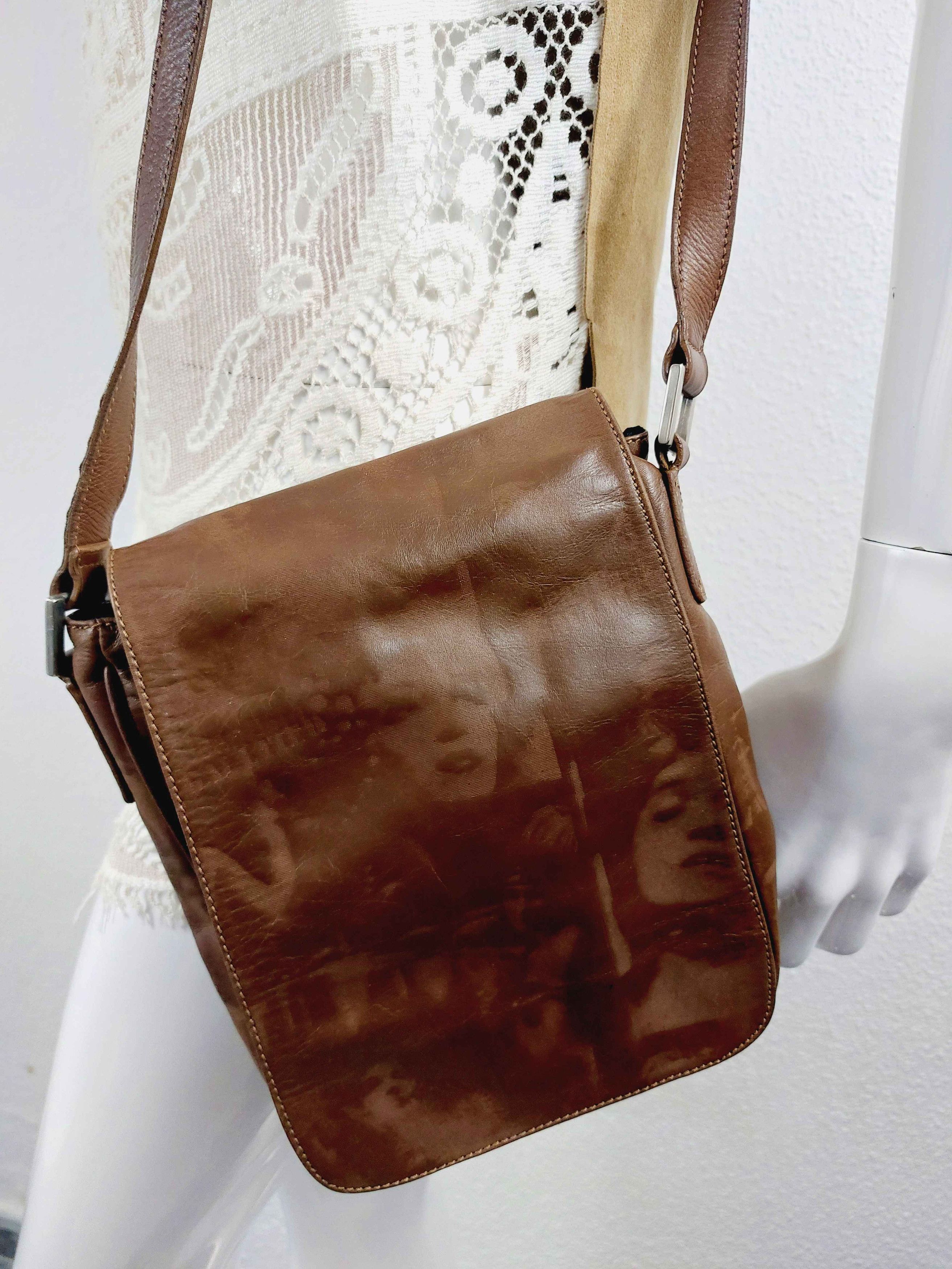 Jean Paul Gaultier Jean Paul Gaultier Leather Faces Portrait Crossbody Bag Size ONE SIZE - 3 Thumbnail