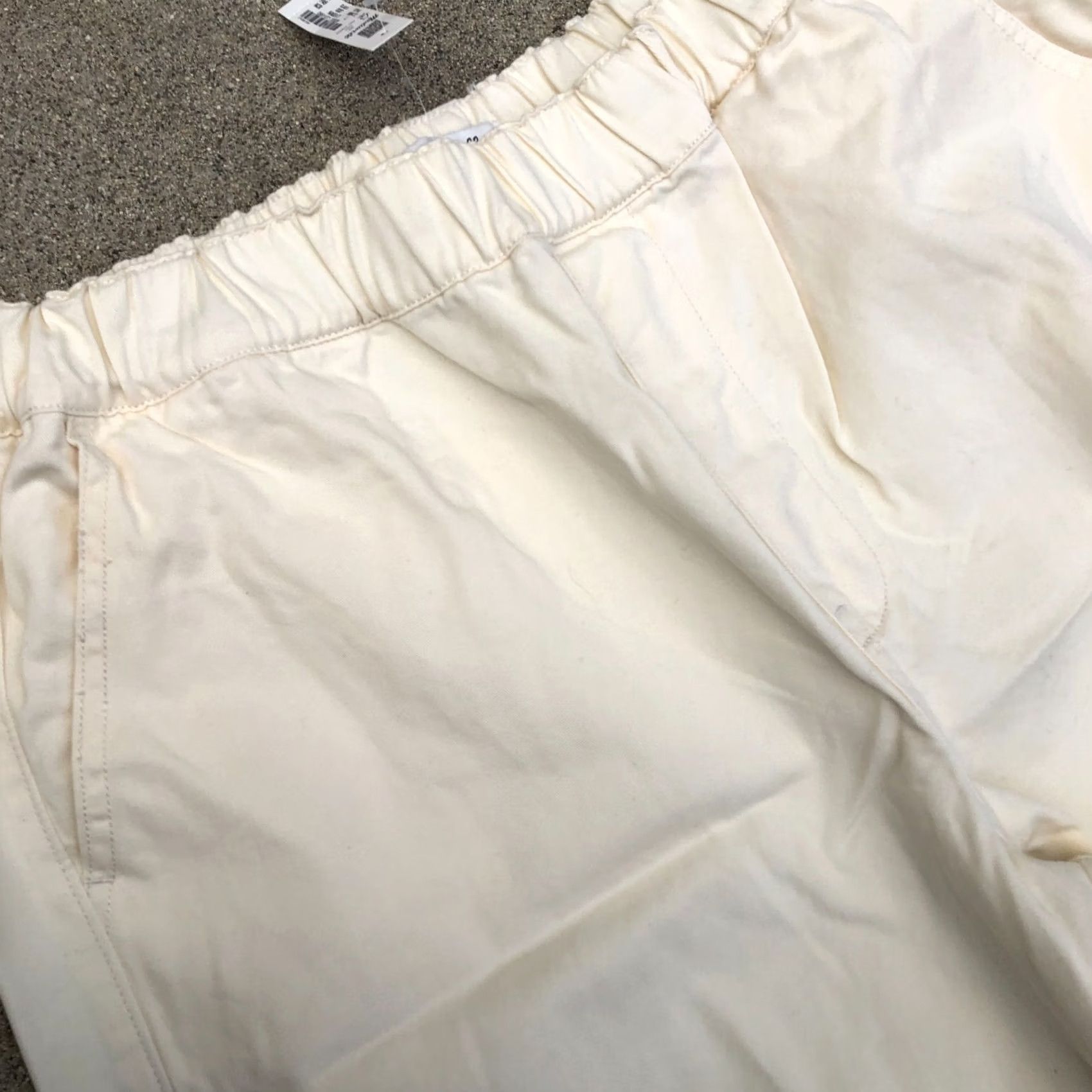 Madewell MADEWELL Cargo Parachute Pants LG Women's Wide Leg Beige Elastic Waist Brand New Size 36" / US 14 / IT 50 - 2 Thumbnail
