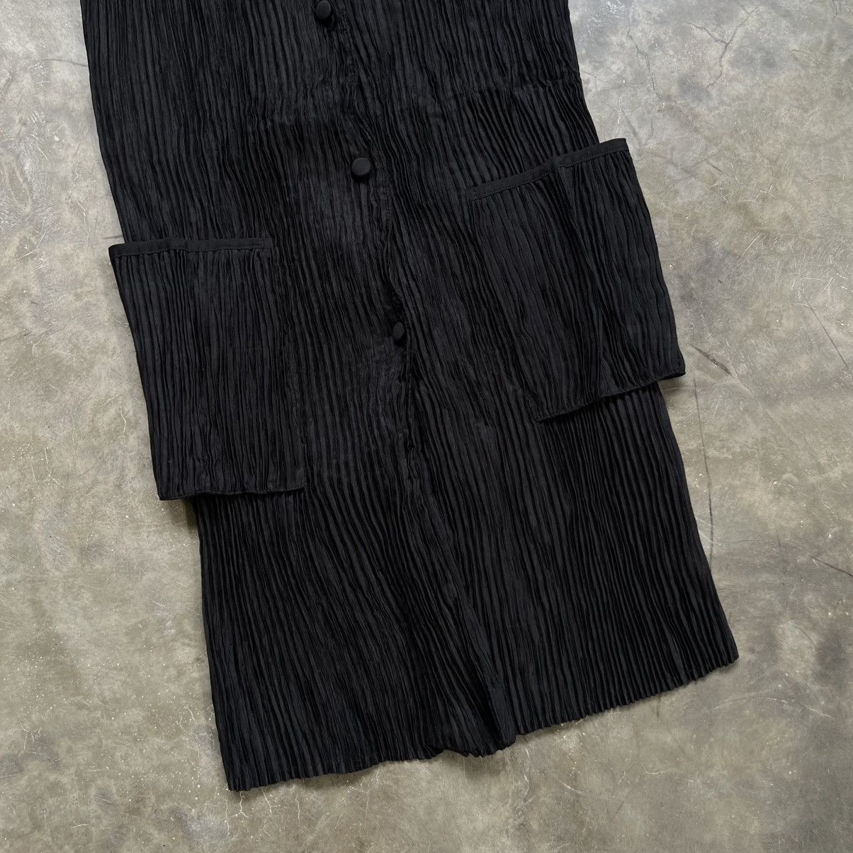 Pleats Please Issey Miyake Free Balance Pleats Please Issey Style Sleeveless Shirt Size ONE SIZE - 3 Thumbnail