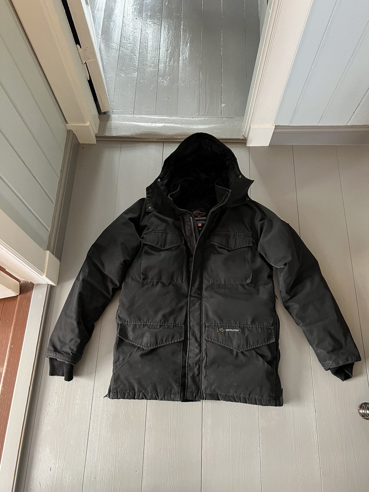 Image of Canada Goose Constable in Black, Men's (Size Small)