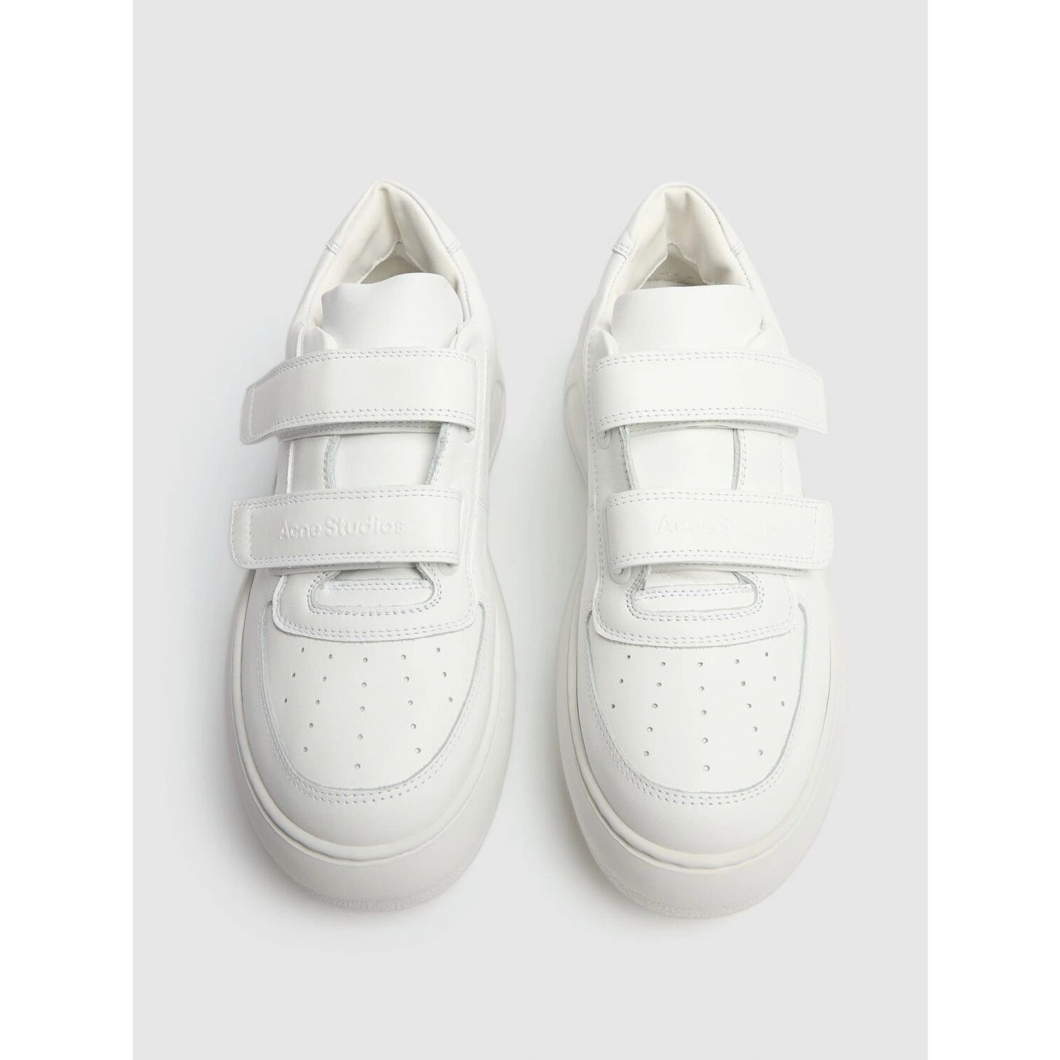 Acne Studios ACNE STUDIOS Steffey Optic White Strap Platform Sneakers New Size US 8 / IT 38 - 2 Thumbnail