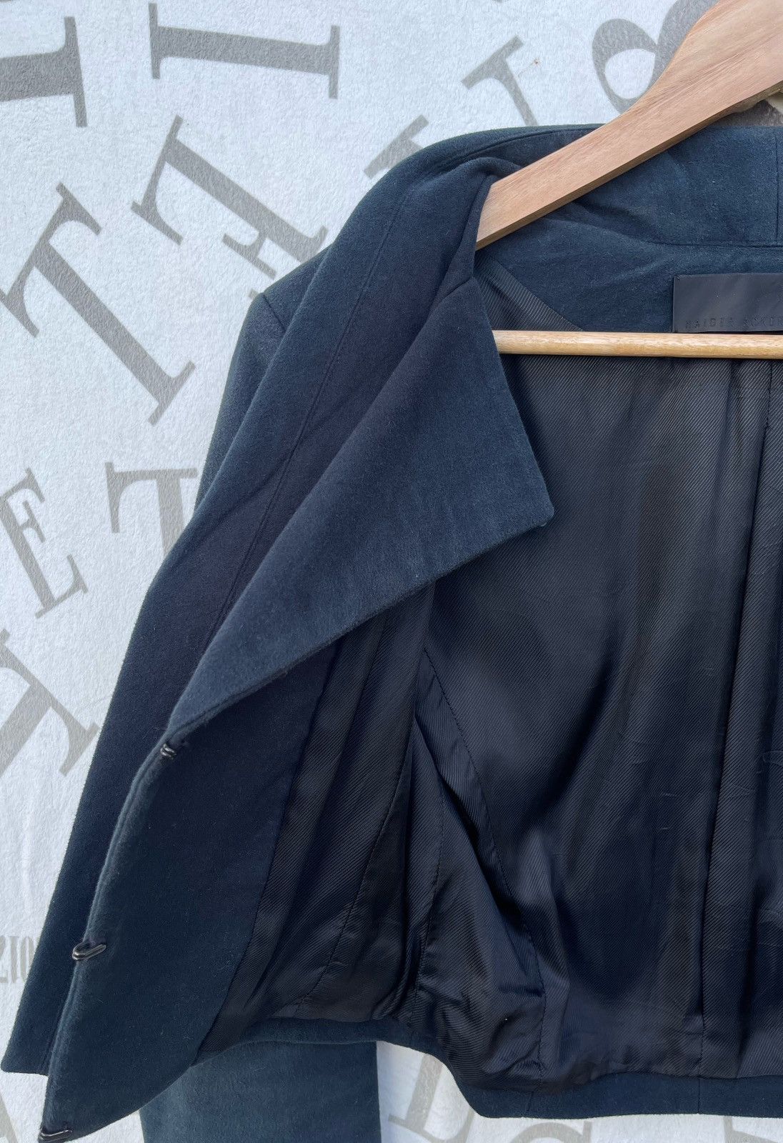 Haider Ackermann 🔥A/W 2013 HAIDER ACKERMANN MOLESKIN CROPPED JACKET Size S / US 4 / IT 40 - 18 Thumbnail