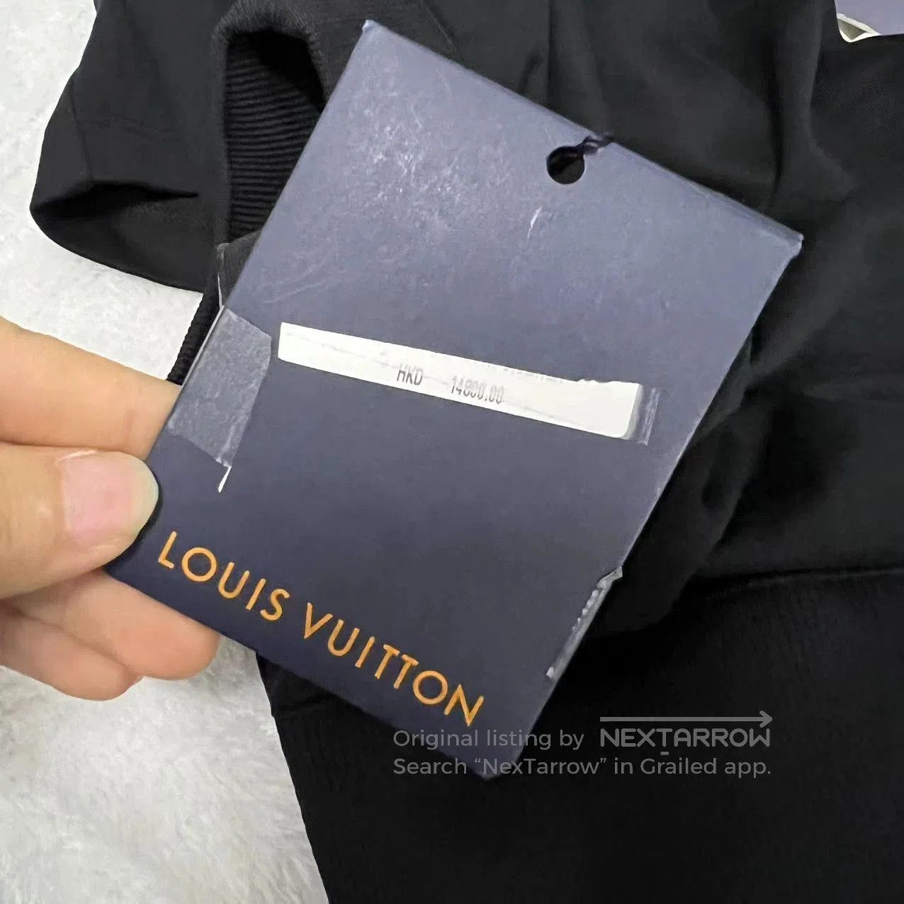 Louis Vuitton Louis Vuitton Black Flocked Logo Vest. Size S / US 4 / IT 40 - 6 Thumbnail