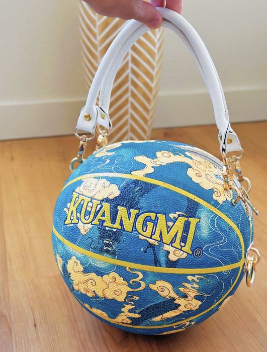 Kuangmi basketball purse hot sale