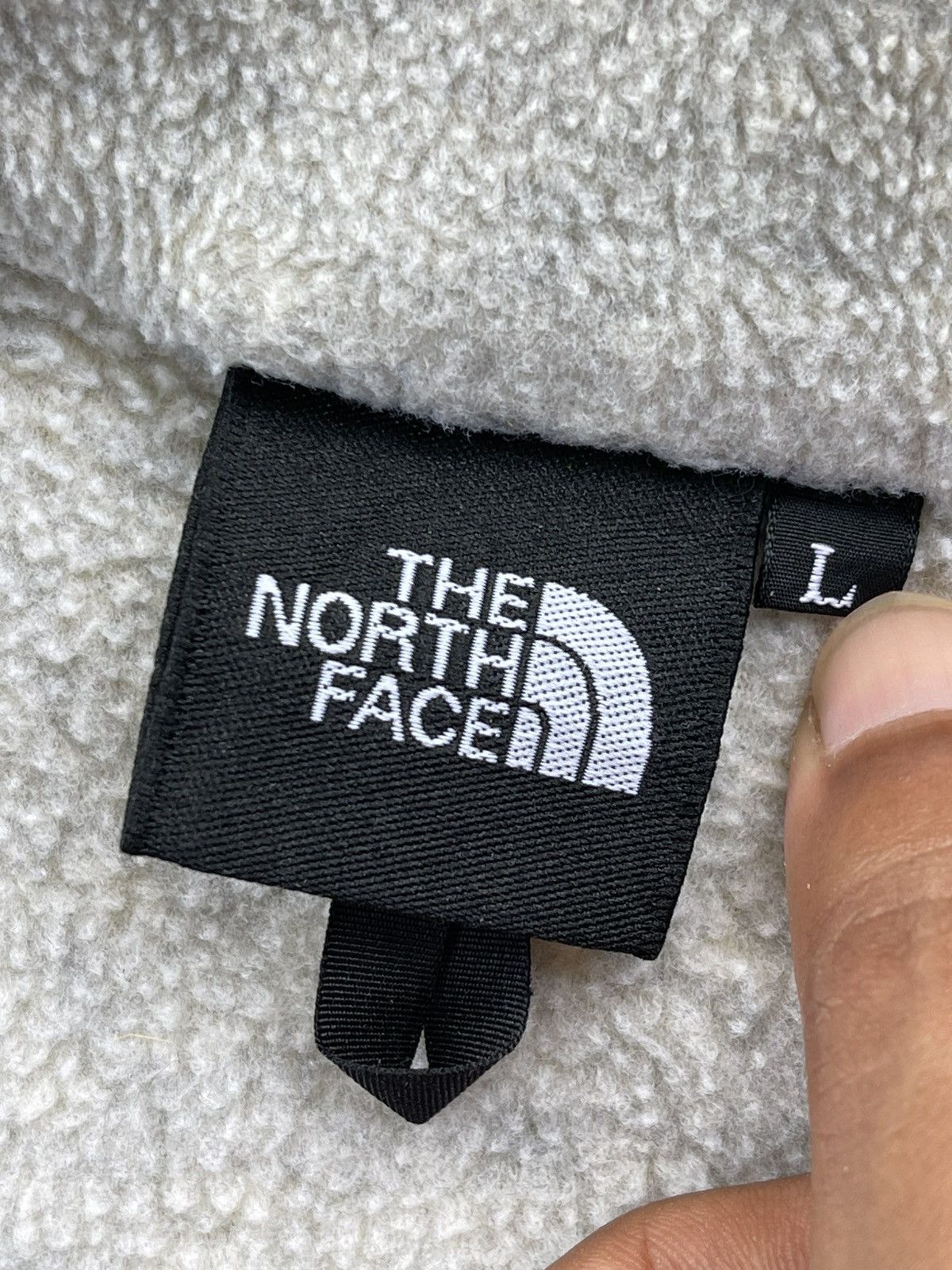 The North Face Vintage The North Face Logo Fleece Jacket Zip Up Size L / US 10 / IT 46 - 10 Thumbnail