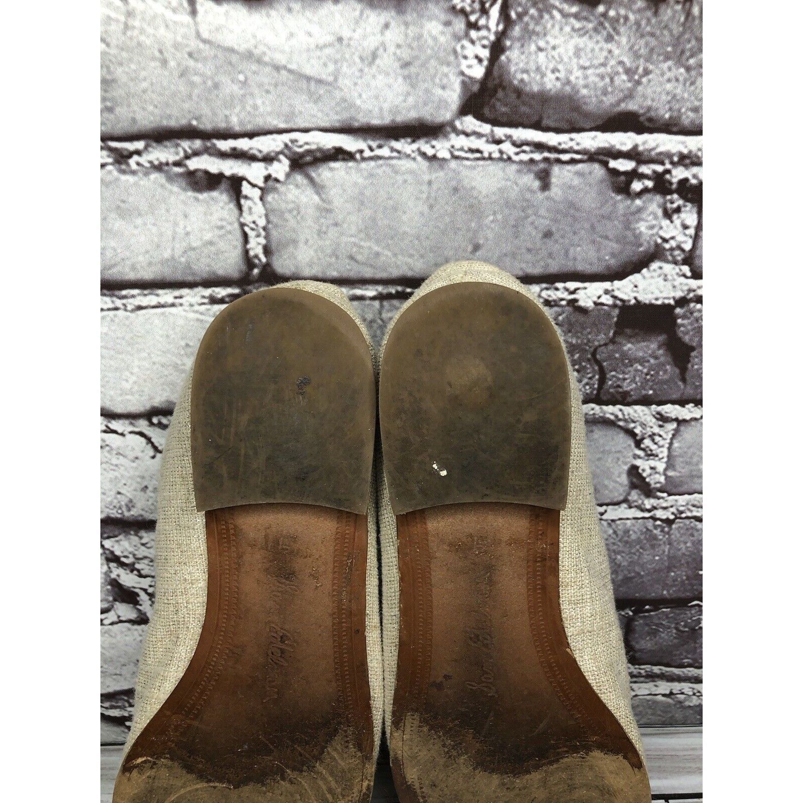 Sam Edelman Sam Edelman Lior Beige Leather Horsebit Almond Toe Slip On F Size US 9 / IT 39 - 16 Thumbnail