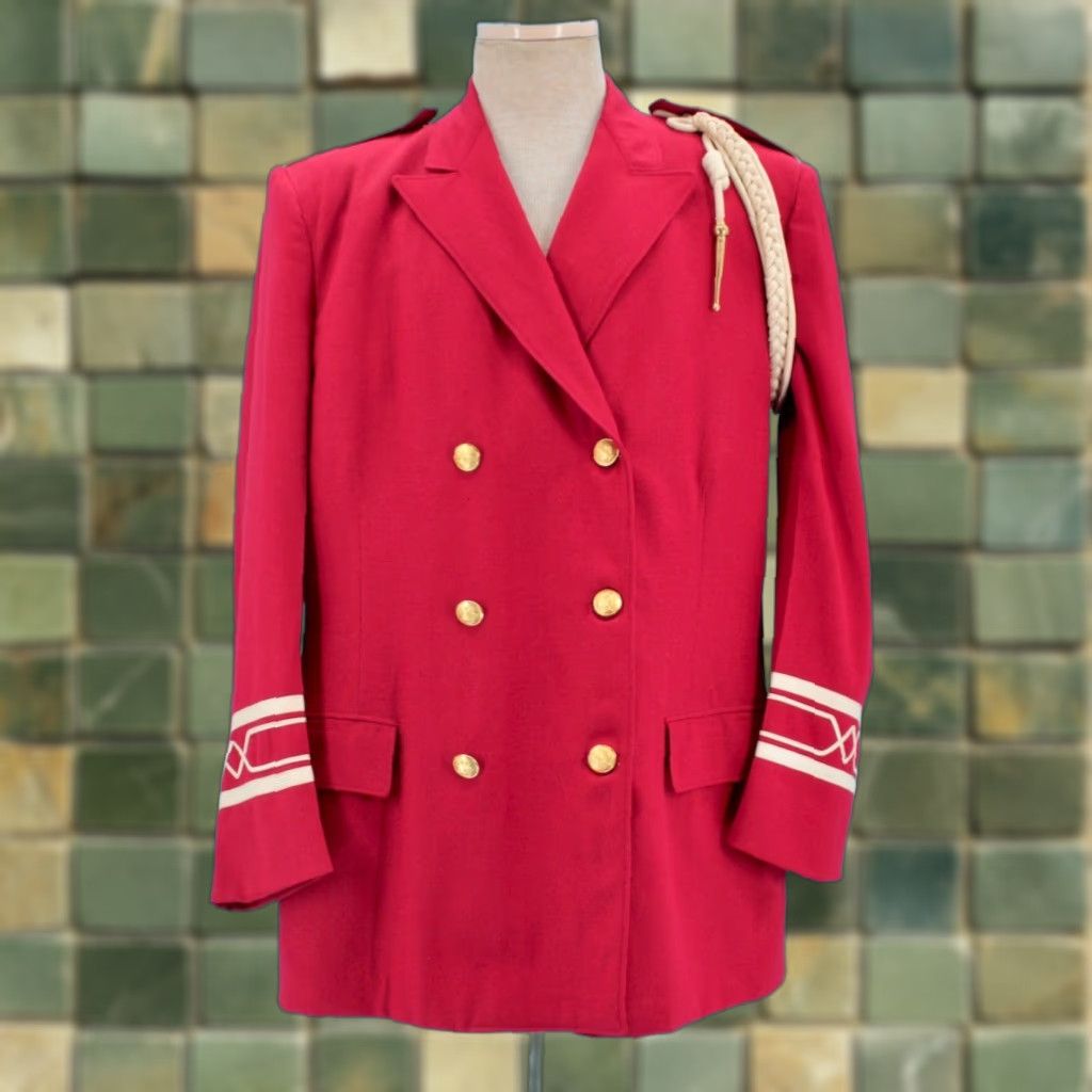 Vintage VINTAGE Mens VTG 70s Red Marching Band Jacket Sz 42 R 1970s Size US XS / EU 42 / 0 - 1 Thumbnail