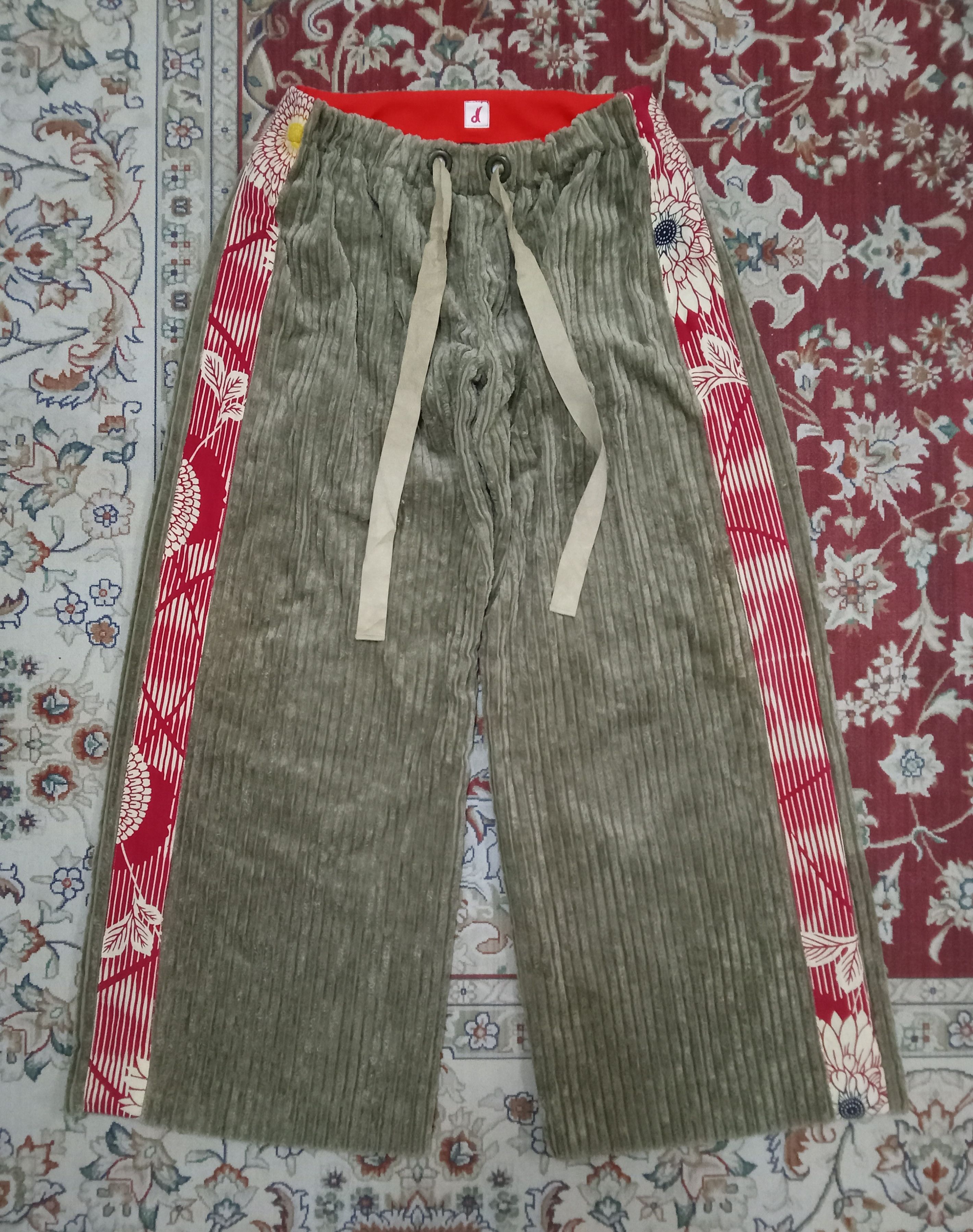 Japanese Brand Rare Japanese Art Design Baggy Pants Size 32" / US 10 / IT 46 - 1 Thumbnail