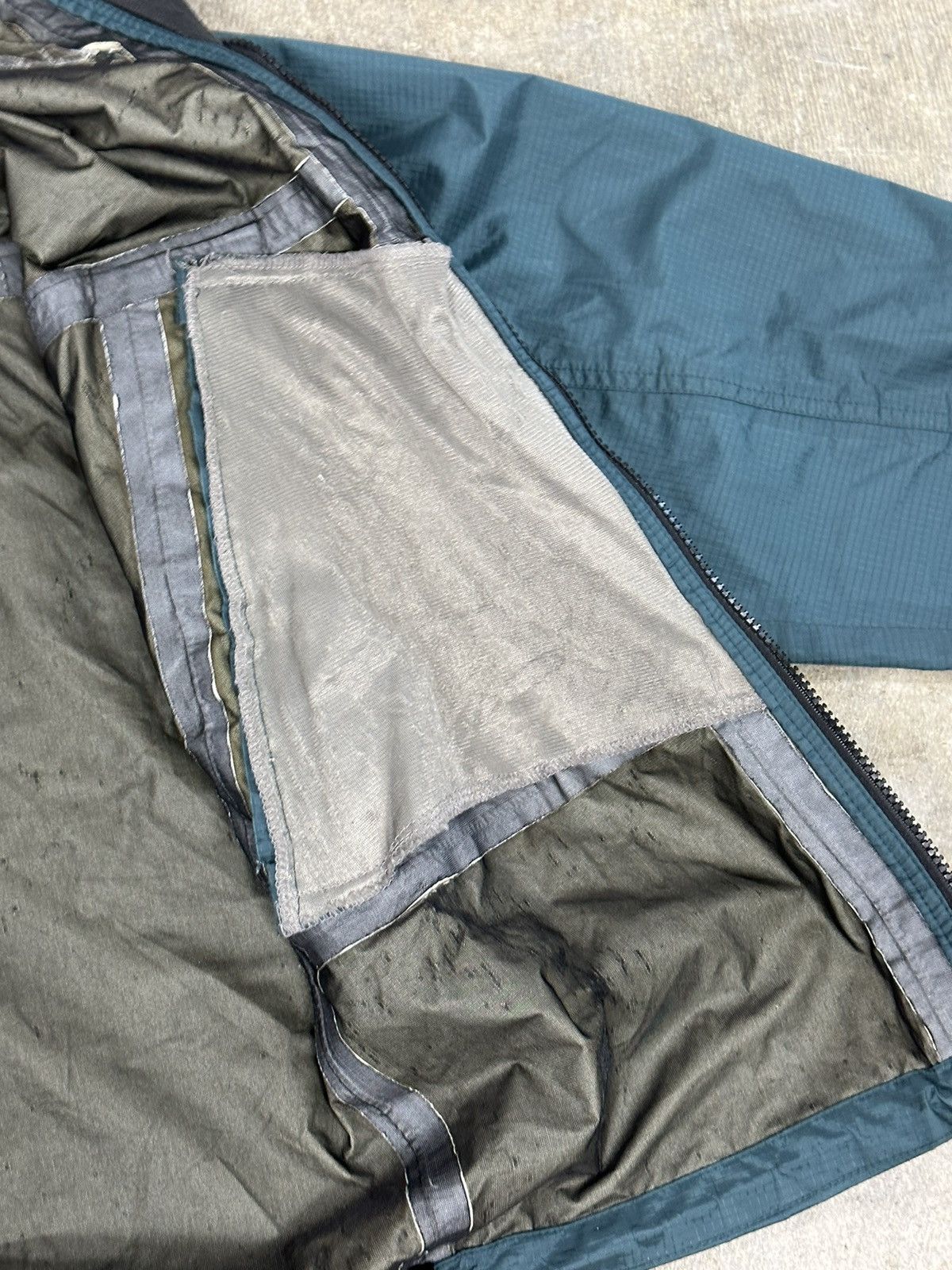Vintage 90s The North Face Teal Gore-Tex Jacket