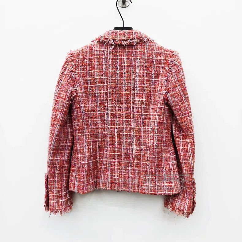 Chanel Chanel 04p show style tassel tweed knitted coat Size XS / US 0-2 / IT 36-38 - 2 Thumbnail