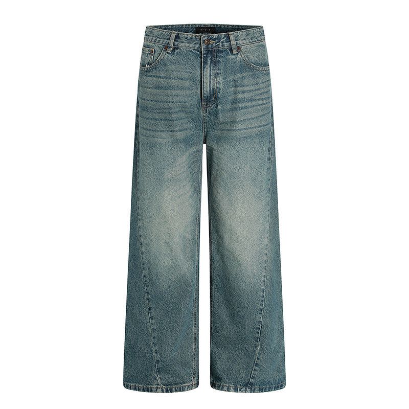 Jean American retro high street men's loose curved blade jeans Size US 32 / EU 48 - 1 Thumbnail