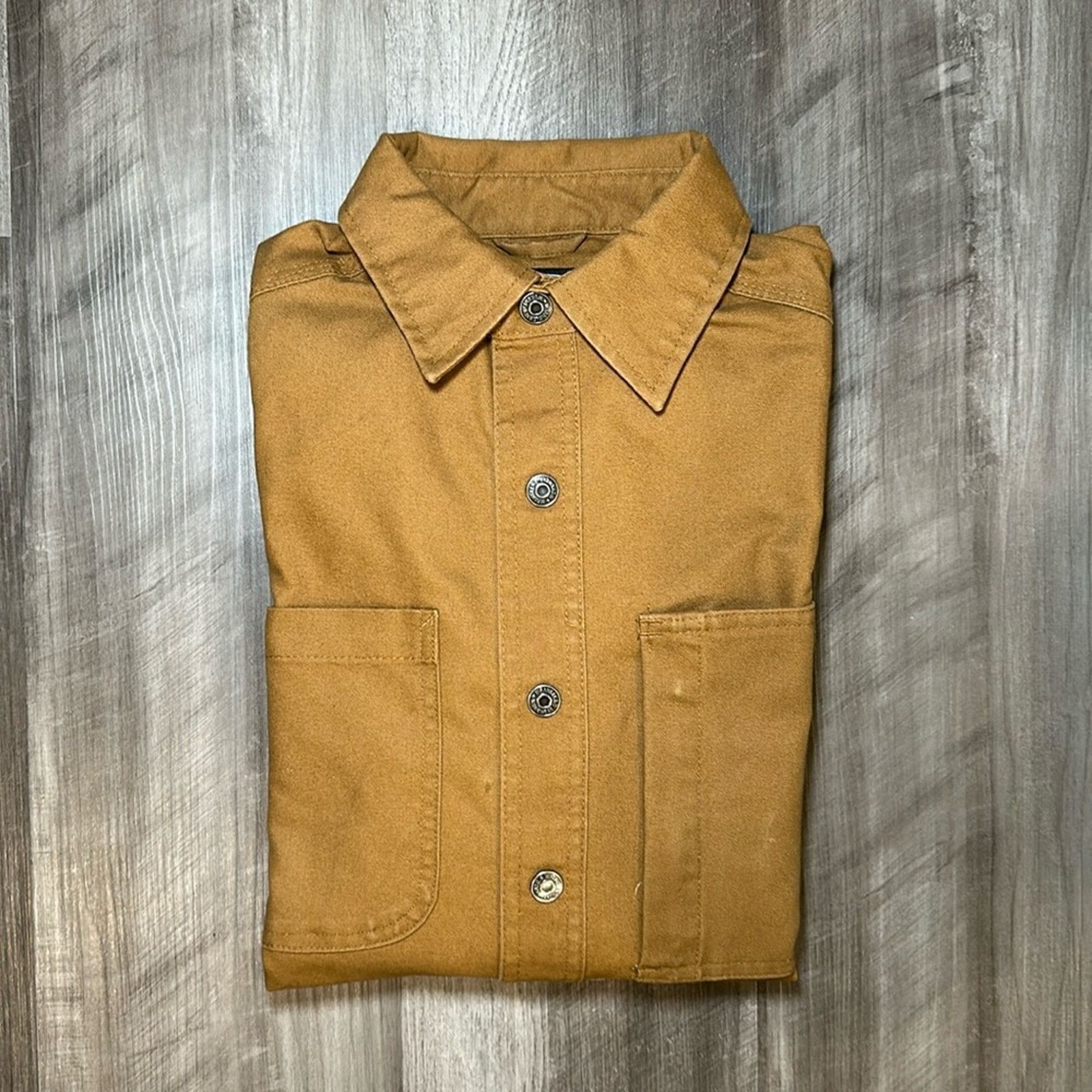 Wrangler Wrangler Workwear Heavy Long Sleeve Button Down - Small Size US S / EU 44-46 / 1 - 1 Thumbnail