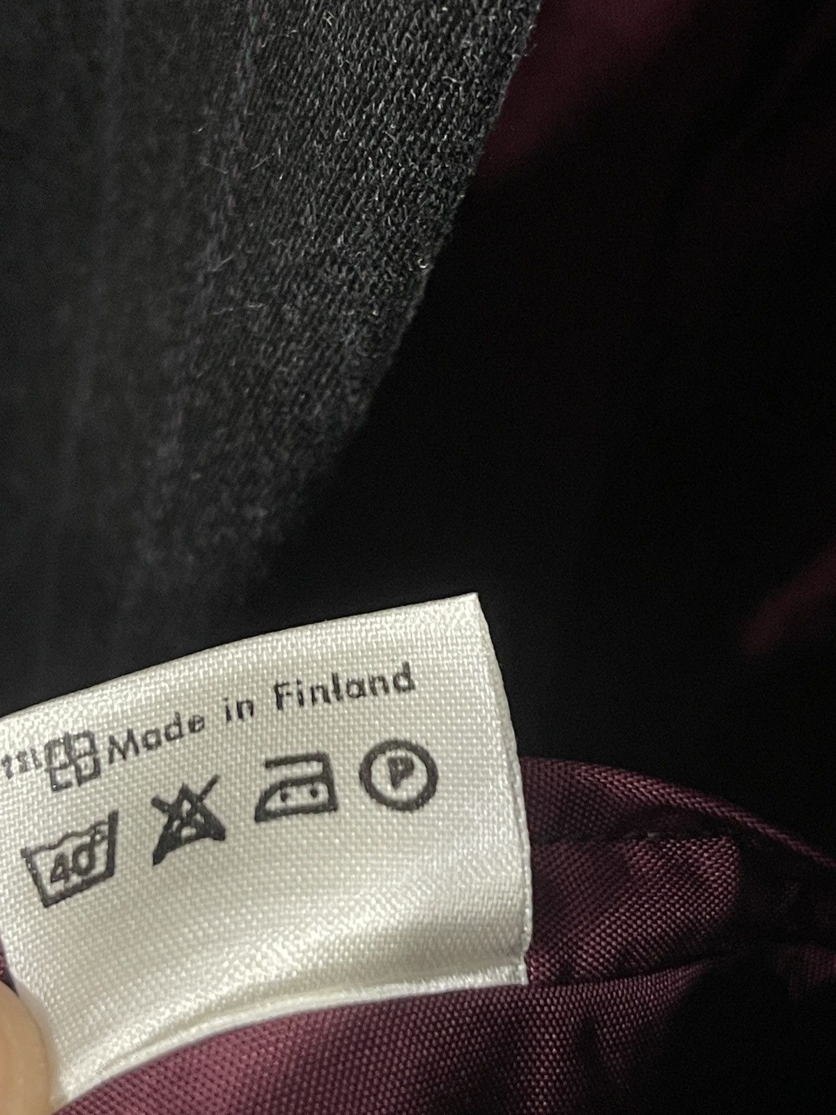 Vintage 🔥Vintage blazer double-breasted classic jacket tuomi 56 Size 46R - 6 Thumbnail