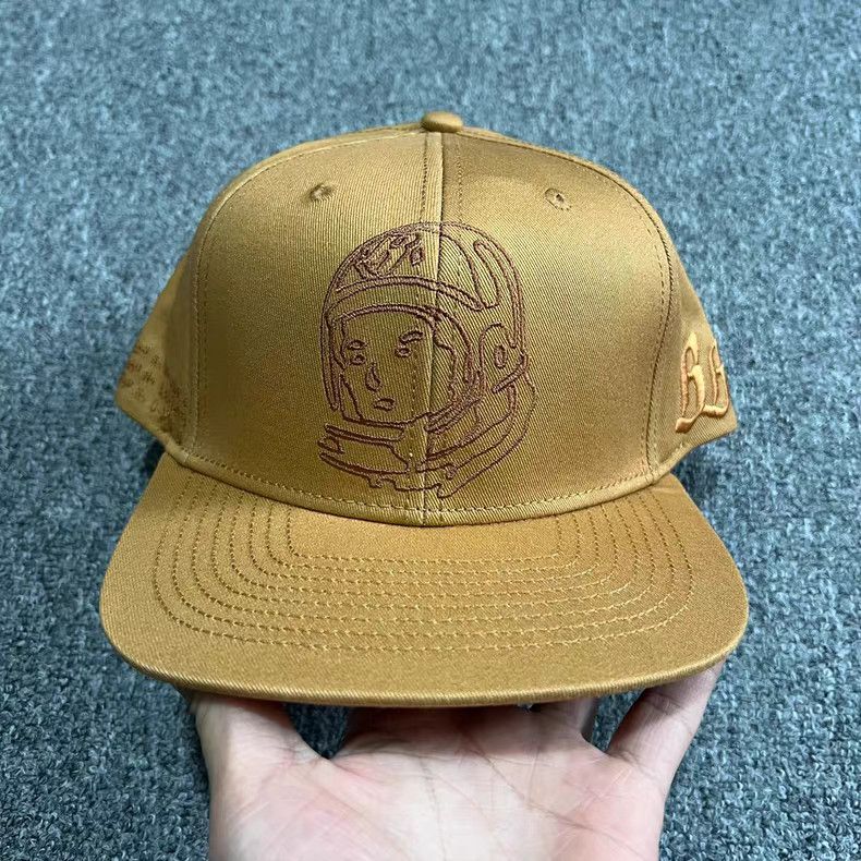 Billionaire Boys Club BBC Astronaut Embroidered Logo Flat Brim Baseball Cap Q7 Size ONE SIZE - 1 Thumbnail