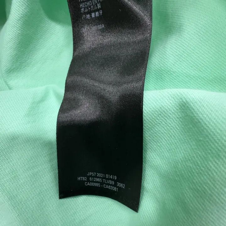 Balenciaga Balenciaga Mint Green Logo Embroidery Short Sleeve T-Shirt Size M / US 6-8 / IT 42-44 - 5 Thumbnail