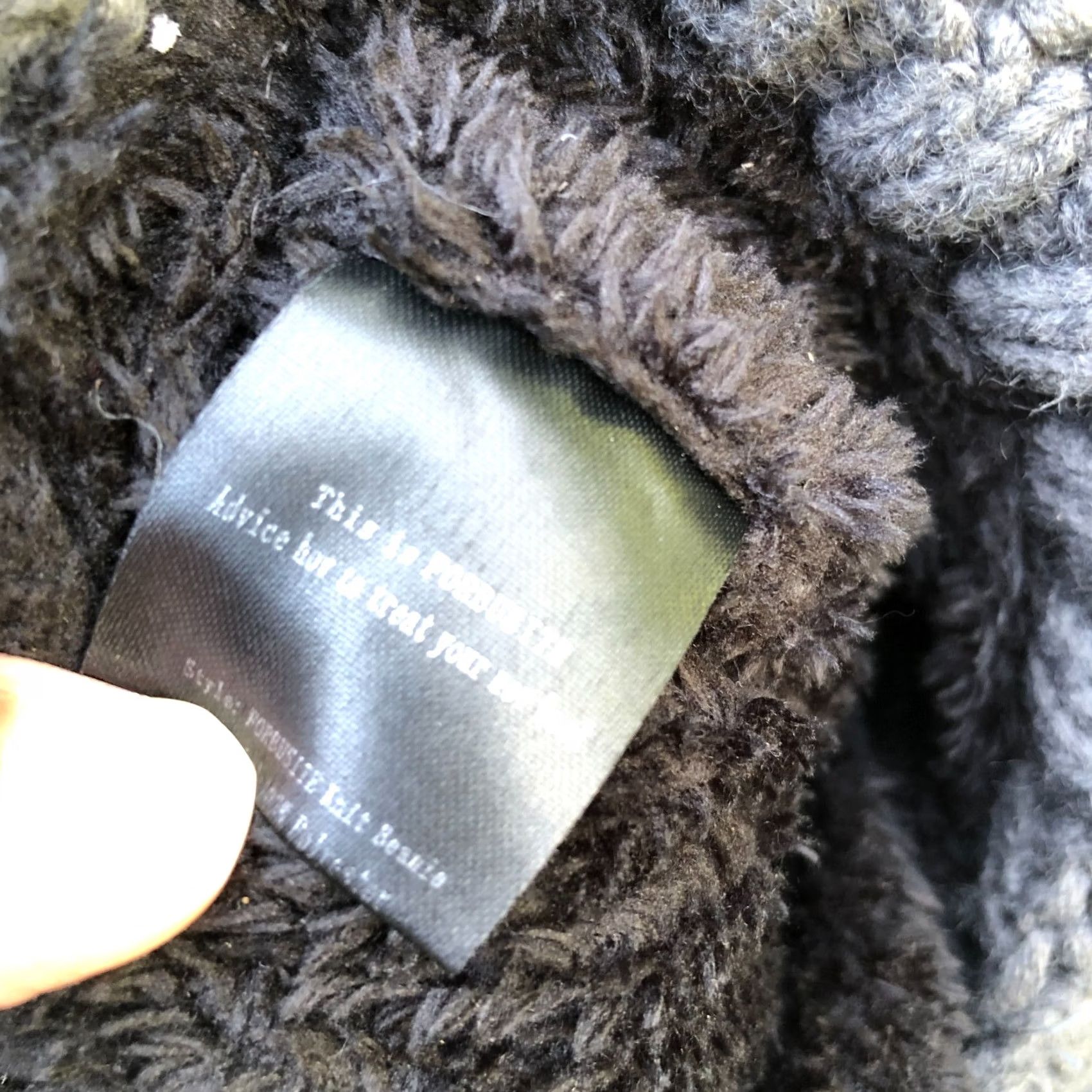 Vintage FORBUSITE Beanie Hat Unisex Adult Black Knit Lined Winter Cap Brim 1 Size Size US M / EU 48-50 / 2 - 5 Thumbnail