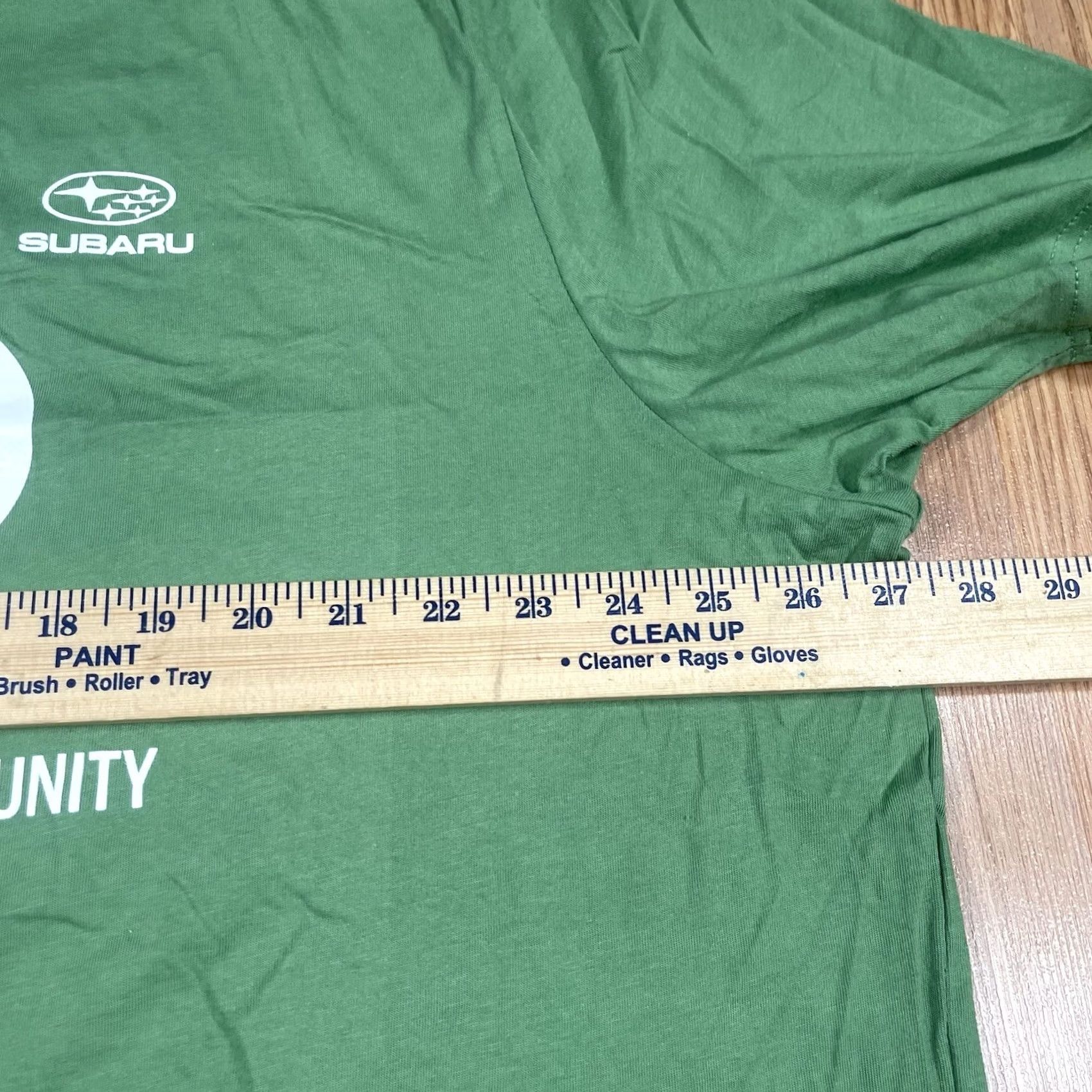 Vintage VINTAGE Canvas T-Shirt Mens 3XL Green Short Sleeve Cotton Bell a + Canvas Burlington Cars.Com Shirt Men Green 3XL Size US XXL / EU 58 / 5 - 6 Thumbnail