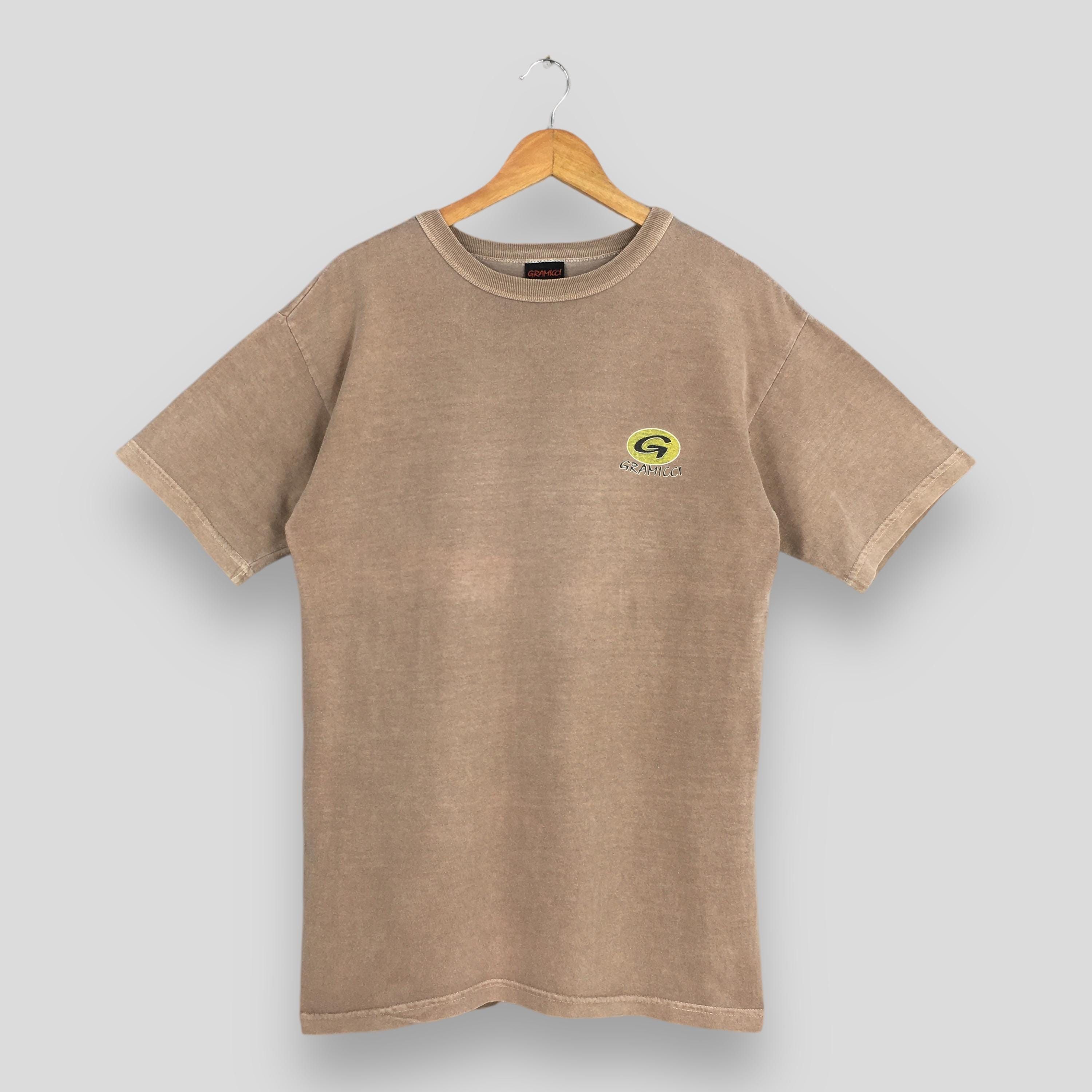 Gramicci × Vintage Vintage 90s Gramicci Usa Brown Graphics Tshirt Small Size US S / EU 44-46 / 1 - 3 Thumbnail