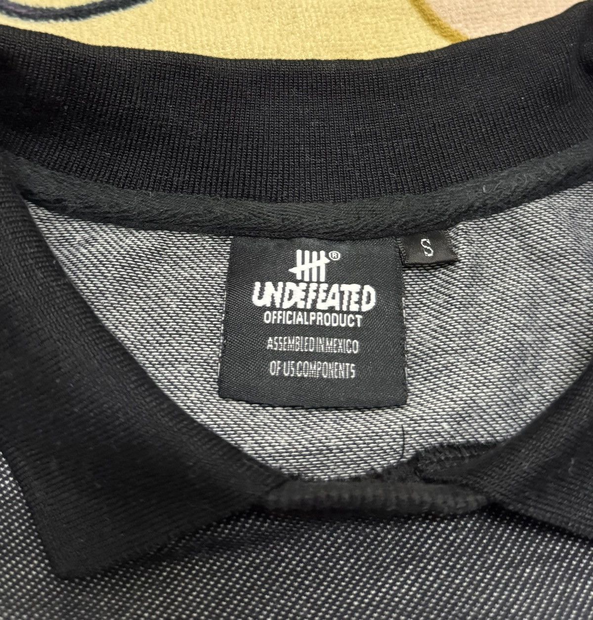 Undefeated UNDEFEATED Polo Sweatshirt x Rare Size US S / EU 44-46 / 1 - 5 Thumbnail