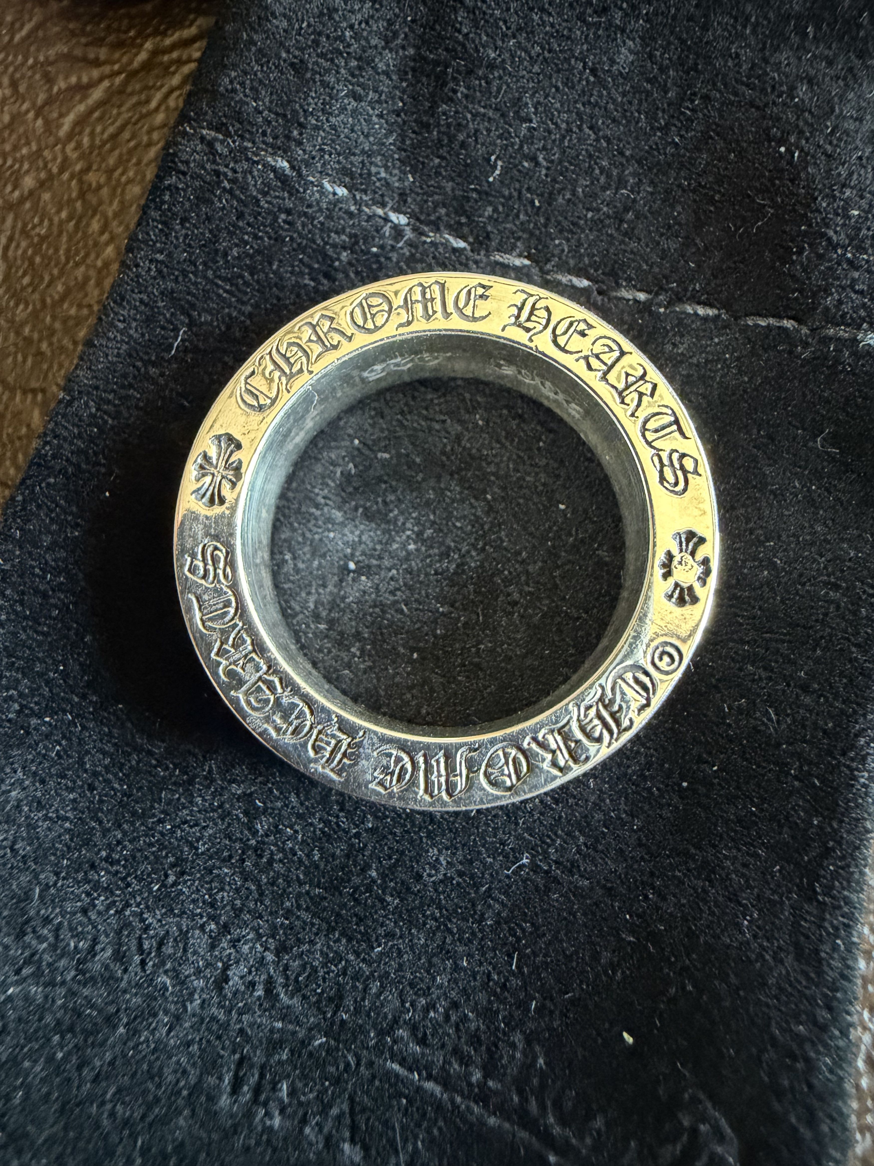 Chrome Hearts Chrome Hearts .925 Sterling Silver 6mm Forever Spacer Ring Size ONE SIZE - 8 Thumbnail