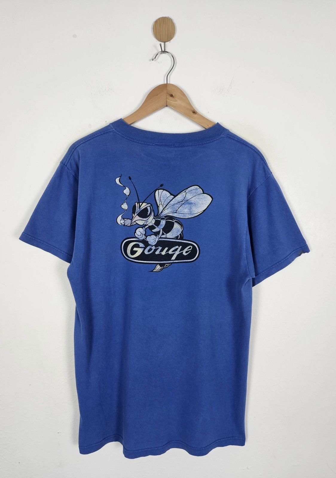 Sex Skateboards Vintage Gouge Bee 90s skate Tee Size US M / EU 48-50 / 2 - 1 Thumbnail