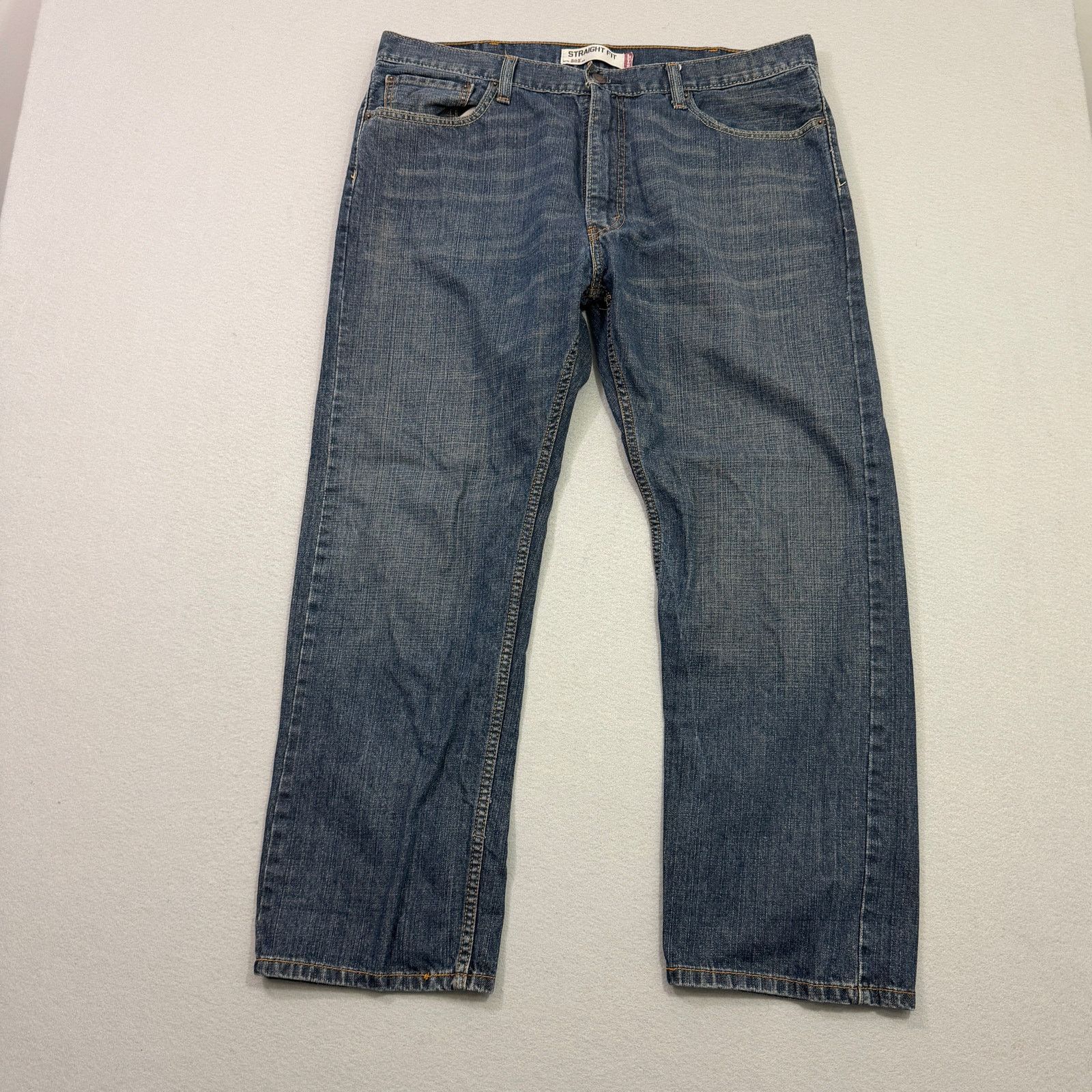 Levi's Vintage Levis 505 Jeans Men's 40x30 Blue Denim Straight y2k Size US 40 / EU 56 - 1 Thumbnail