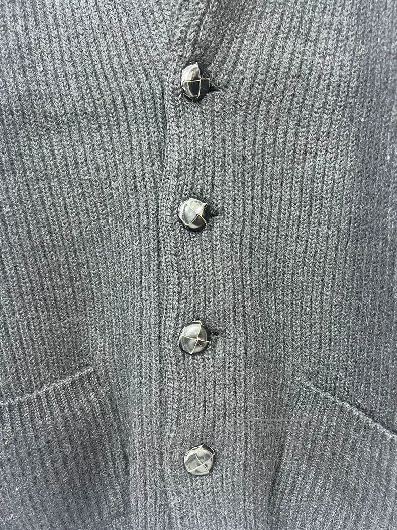 Saint Laurent Paris Saint Laurent Paris Black Shawl Collar Knit Cardigan Jacke Size US M / EU 48-50 / 2 - 3 Thumbnail