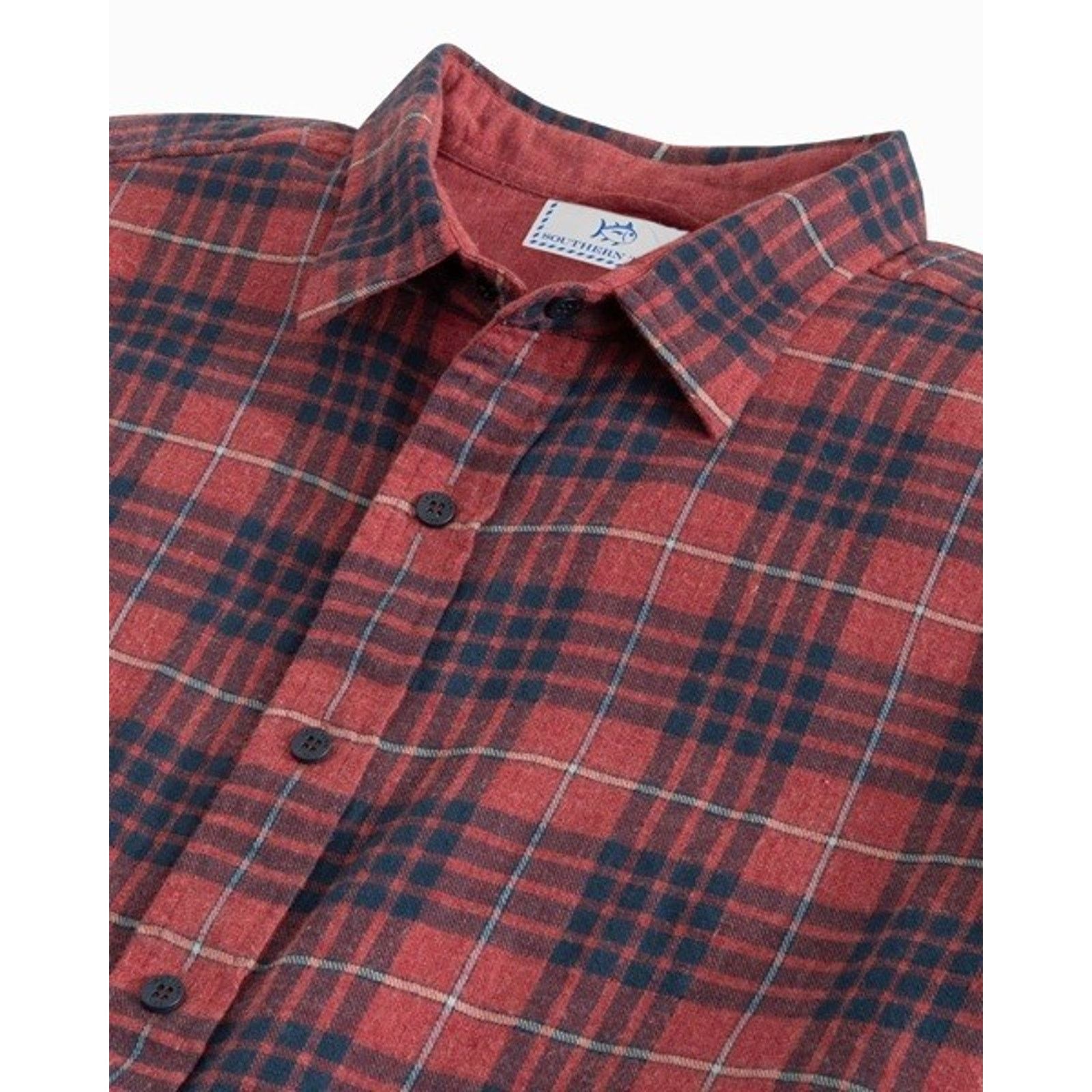 Southern Tide NWT Southern Tide Payton Heather Reversible Flannel Size S Size US S / EU 44-46 / 1 - 1 Thumbnail