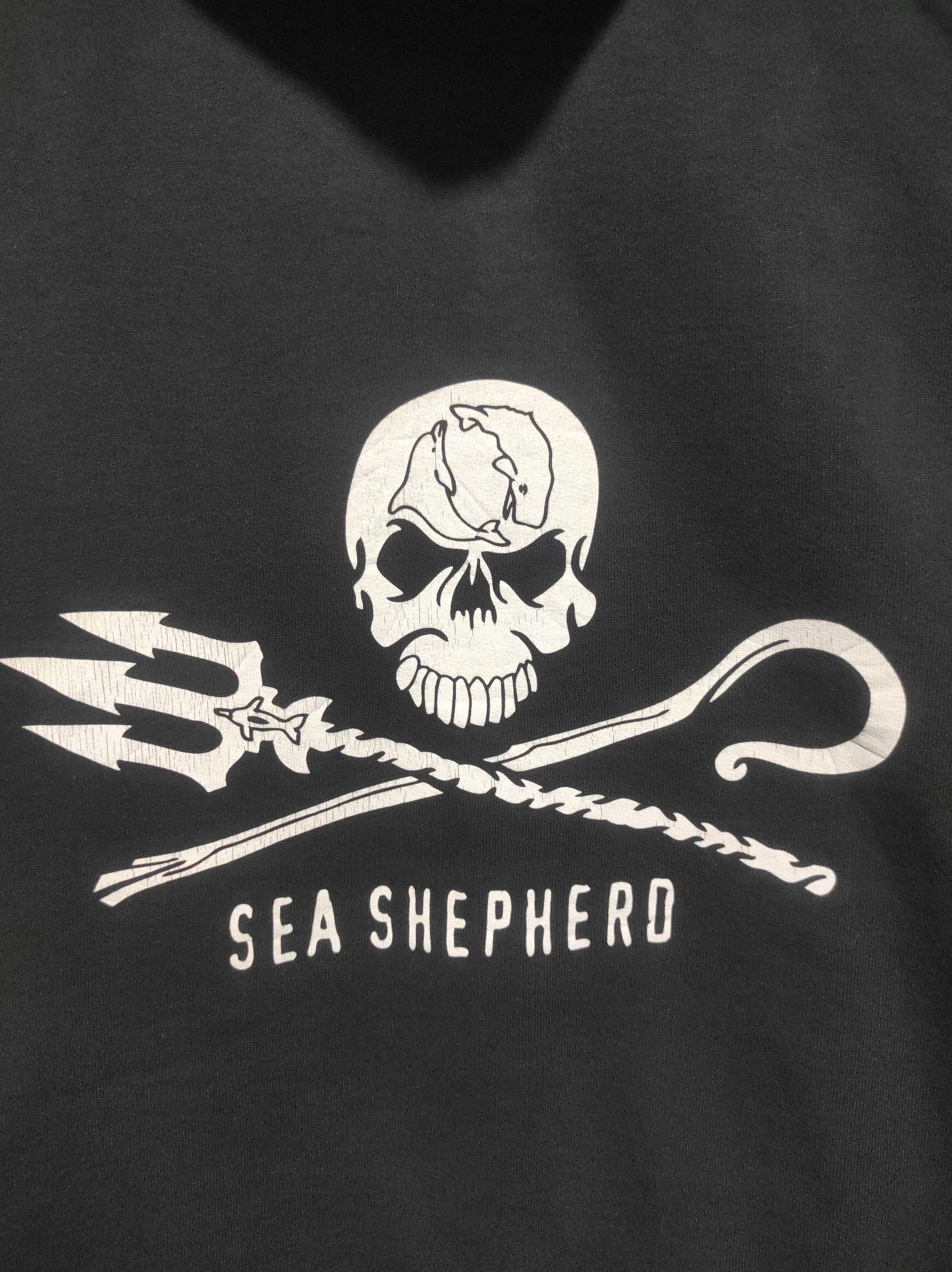 If Six Was Nine Sea Shepherd Skull Fur Hoodie ifsixwasnine lgb style Size US S / EU 44-46 / 1 - 12 Thumbnail
