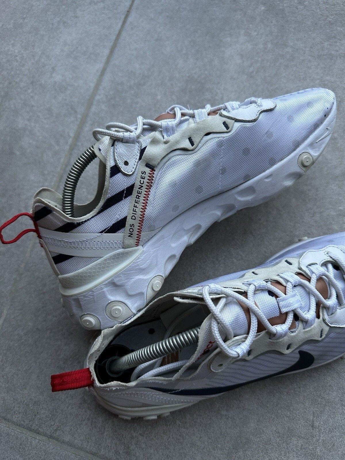 Nike Nike React Element 55 PRM France Polka Dot 3M Shoes Size US 11 / IT 41 - 4 Thumbnail