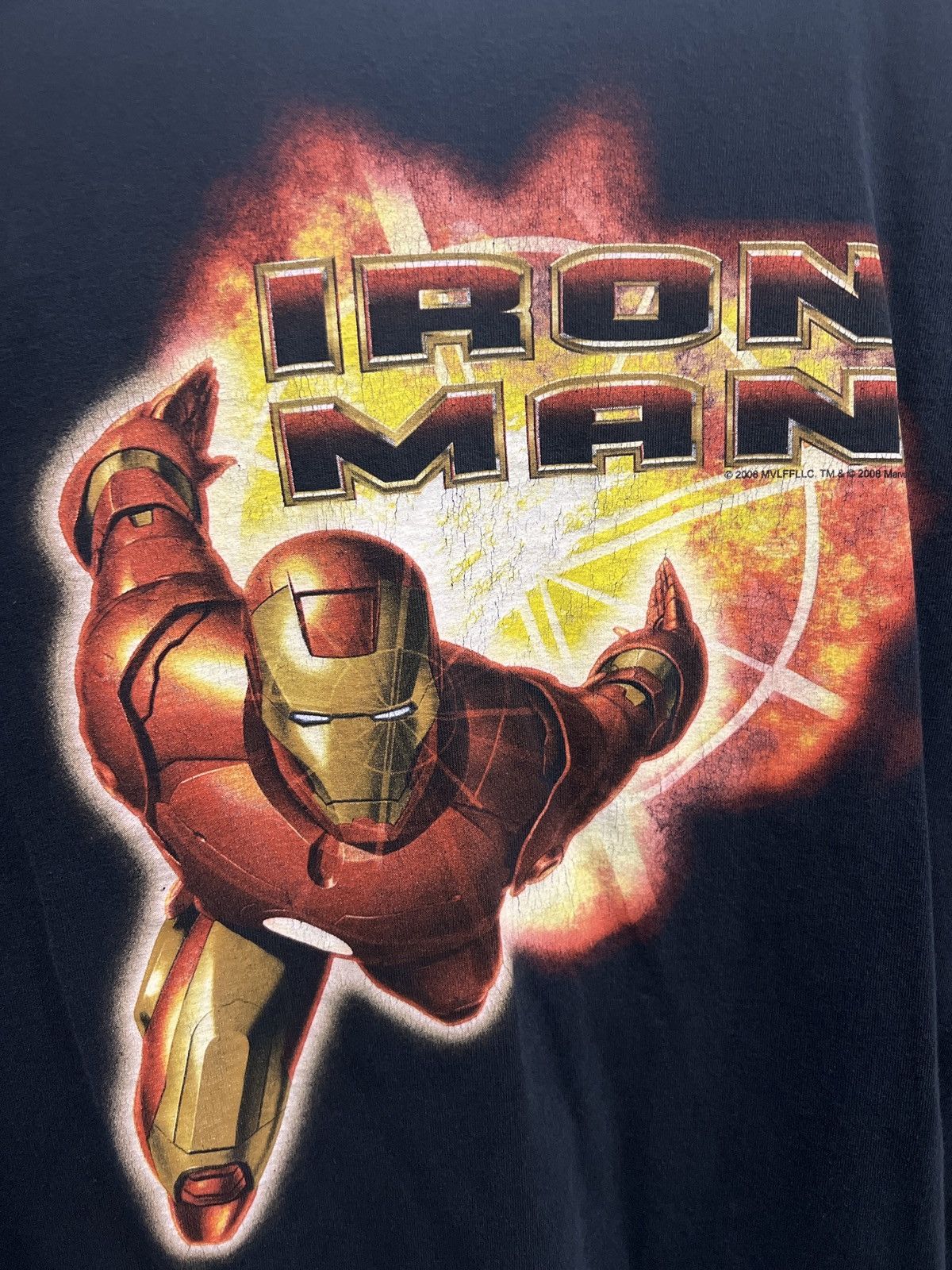 Marvel Comics × Vintage 2008 Vintage Iron Man Marvel Tee - L Size US L / EU 52-54 / 3 - 2 Thumbnail