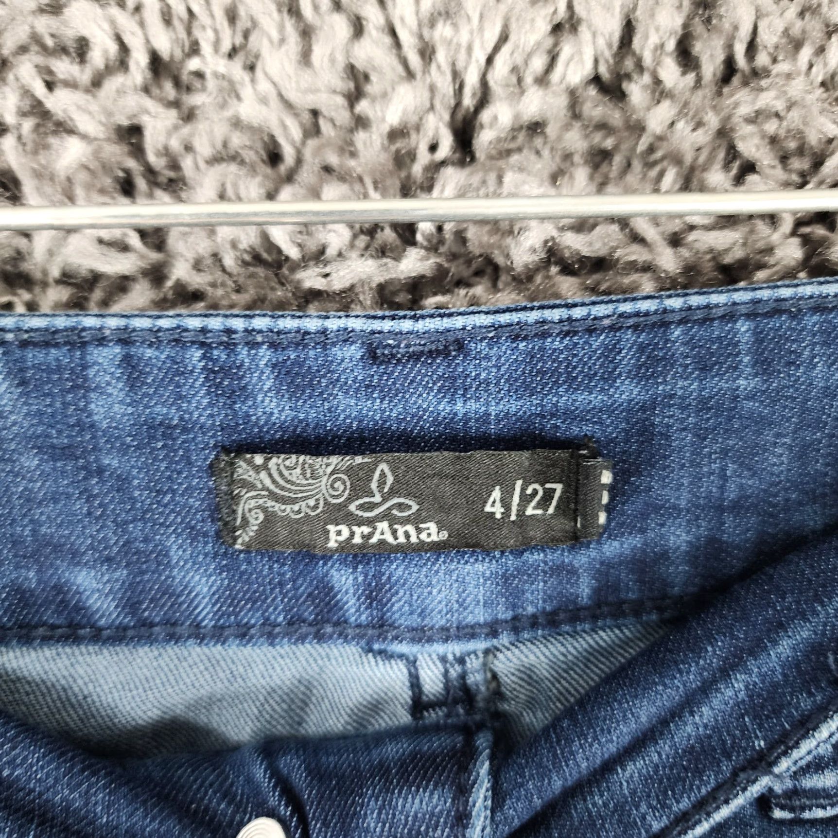 Prana Prana Jeans Women Size 4 Dark Wash Organic Cotton Curvy Ankle Blue Womens Size 27" / US 4 / IT 40 - 3 Thumbnail