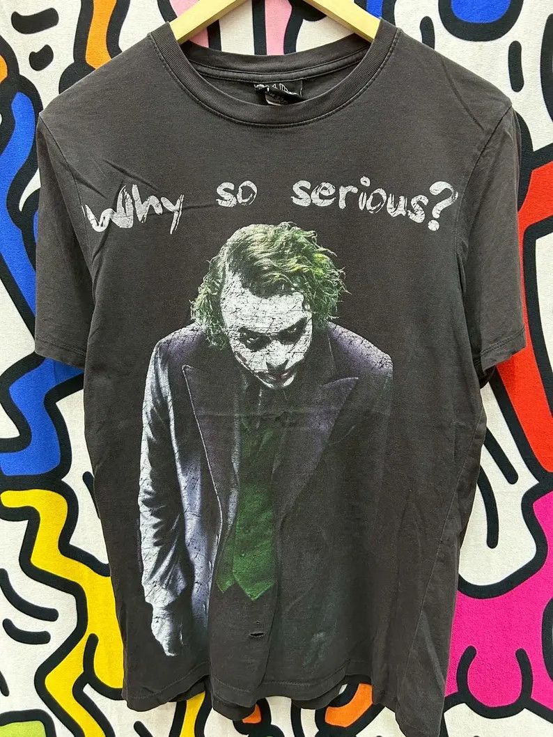 Vintage Vintage 2000s Joker Batman tshirt size S Size US S / EU 44-46 / 1 - 2 Thumbnail