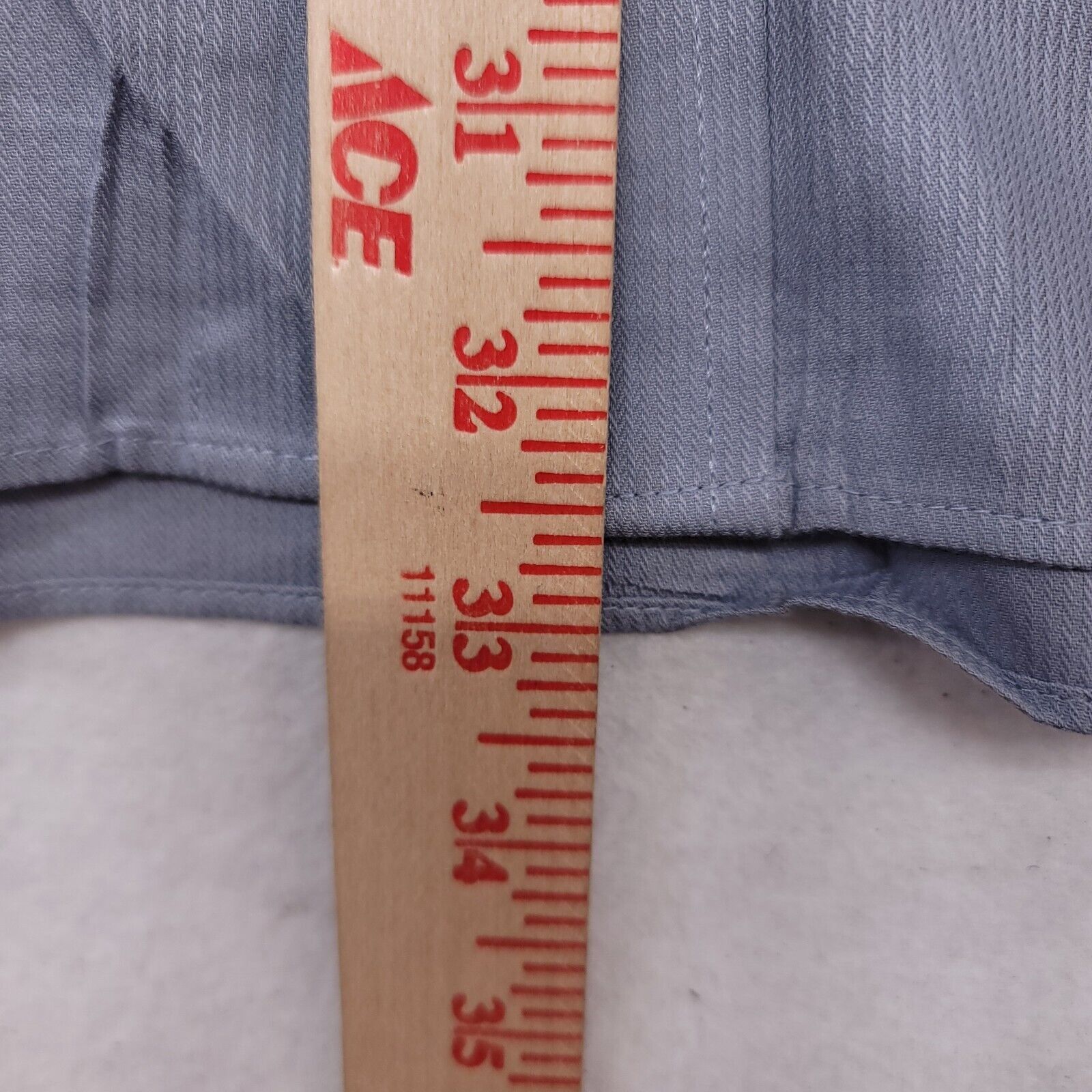 Van Heusen Van Heusen Casual Button Up Shirt Mens Size 18 34/35 Gray Size US M / EU 48-50 / 2 - 7 Thumbnail