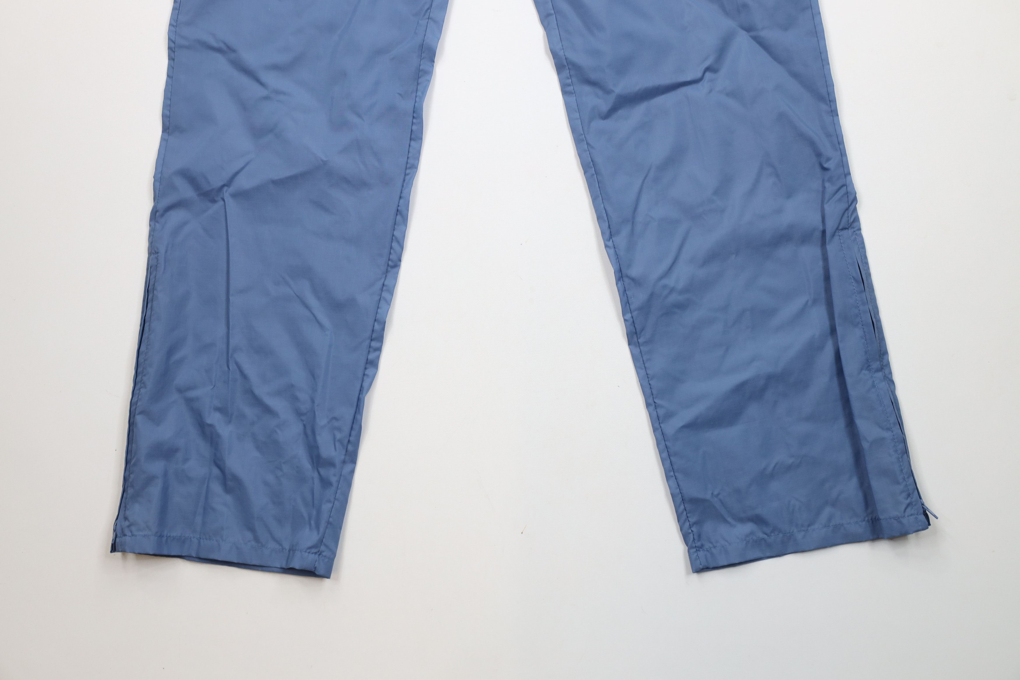 Brooks × Vintage Vintage 80s 90s Brooks Running Wide Leg Windbreaker Pants Size US 32 / EU 48 - 4 Thumbnail