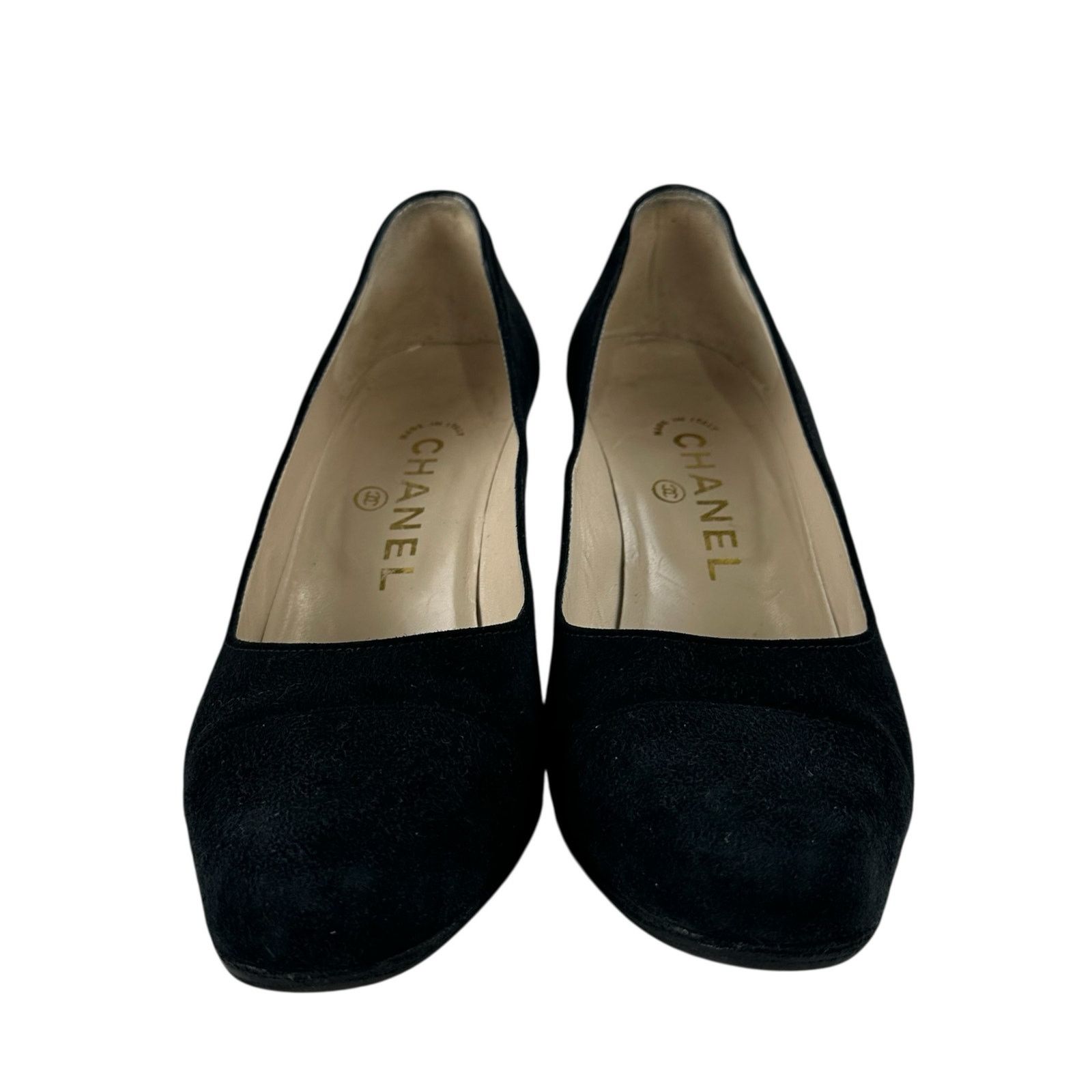 Chanel Chanel Suede Heels Size US 7.5 / IT 37.5 - 4 Thumbnail