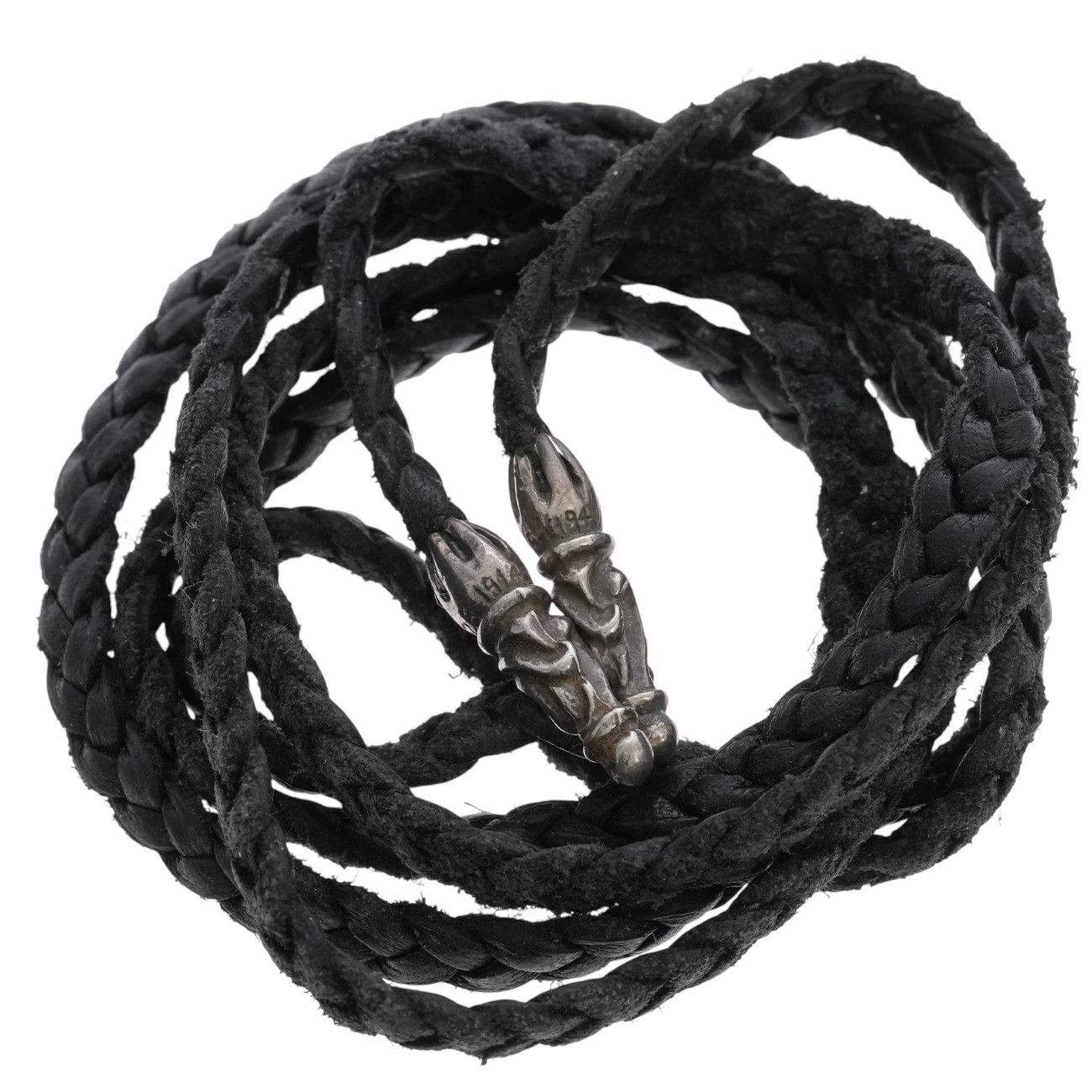 Chrome Hearts Leather Braid | Grailed